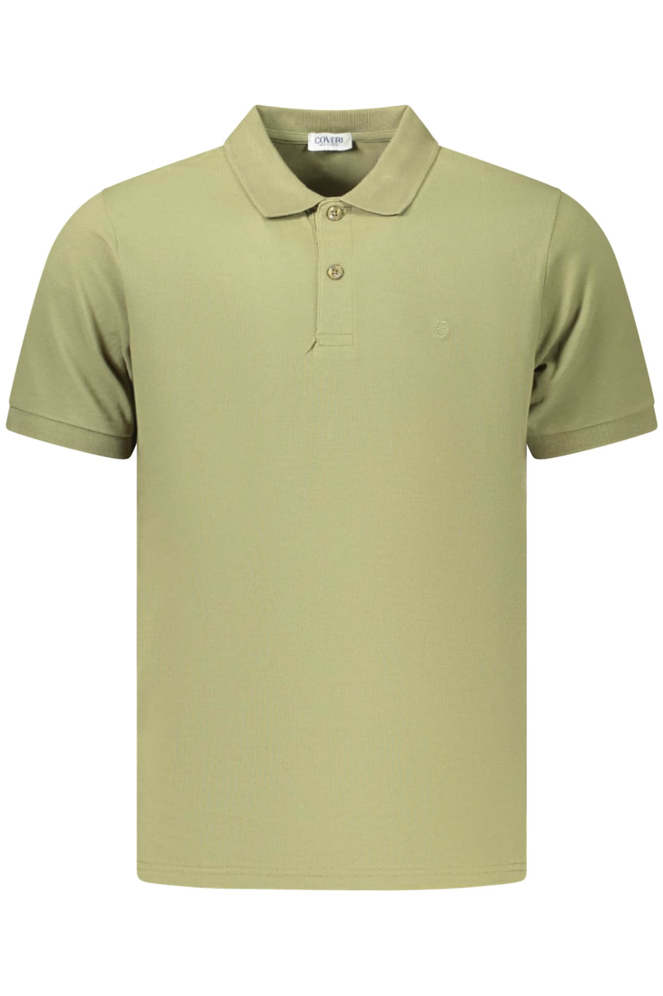 COVERI MOVING HERREN KURZARM POLOSHIRT WEISS