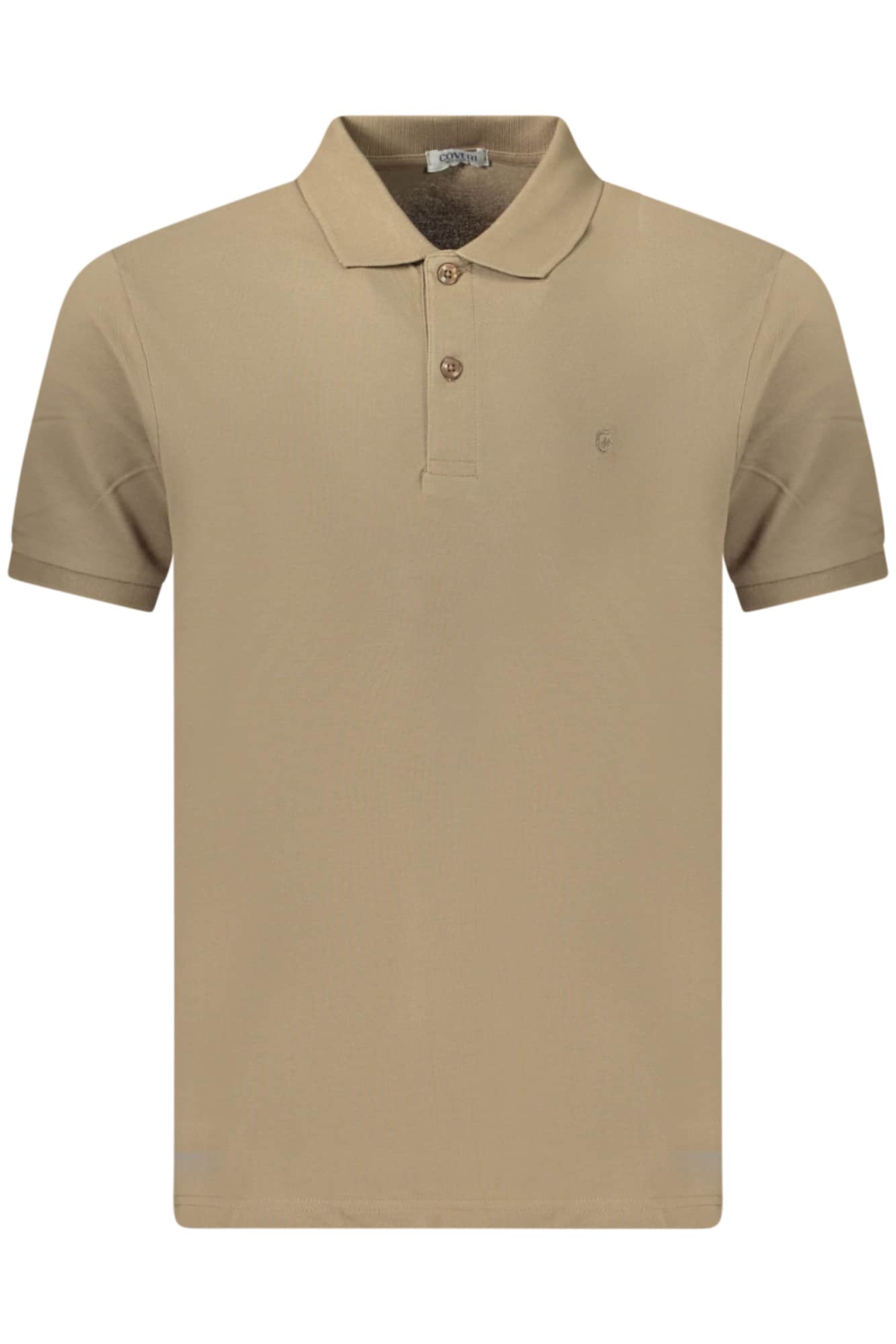 COVERI MOVING HERREN KURZARM POLOSHIRT WEISS