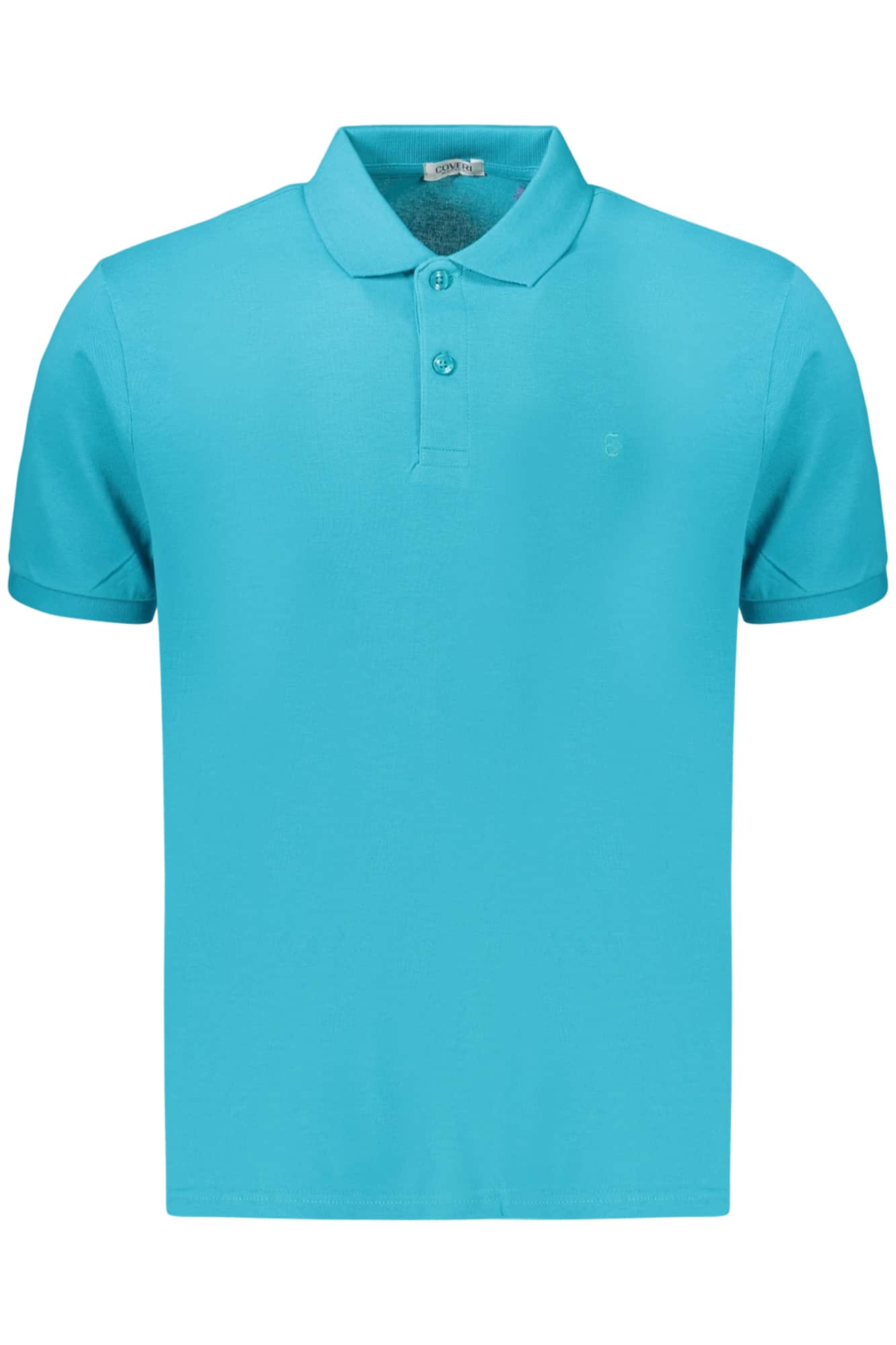 COVERI MOVING HERREN KURZARM POLOSHIRT WEISS