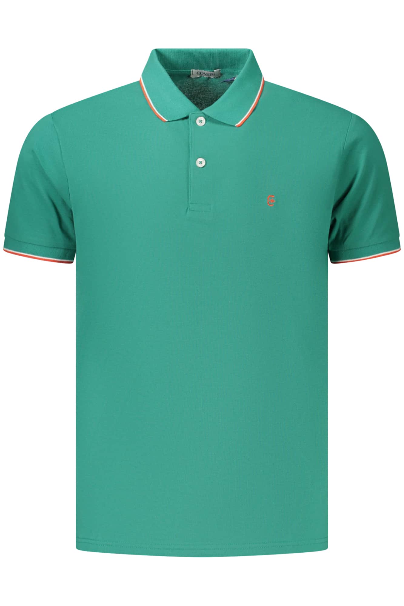 COVERI MOVING HERREN KURZARM POLOSHIRT, GRÜN