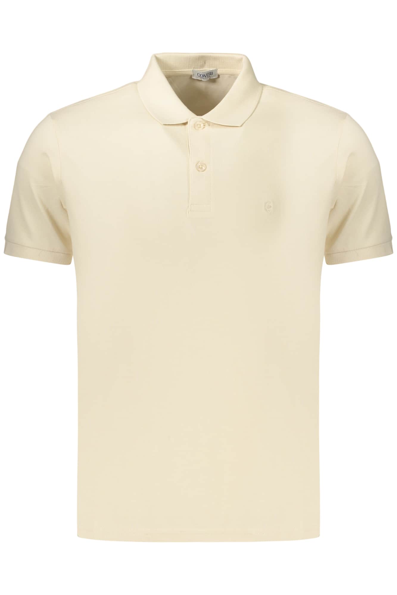 COVERI MOVING HERREN KURZARM POLOSHIRT WEISS