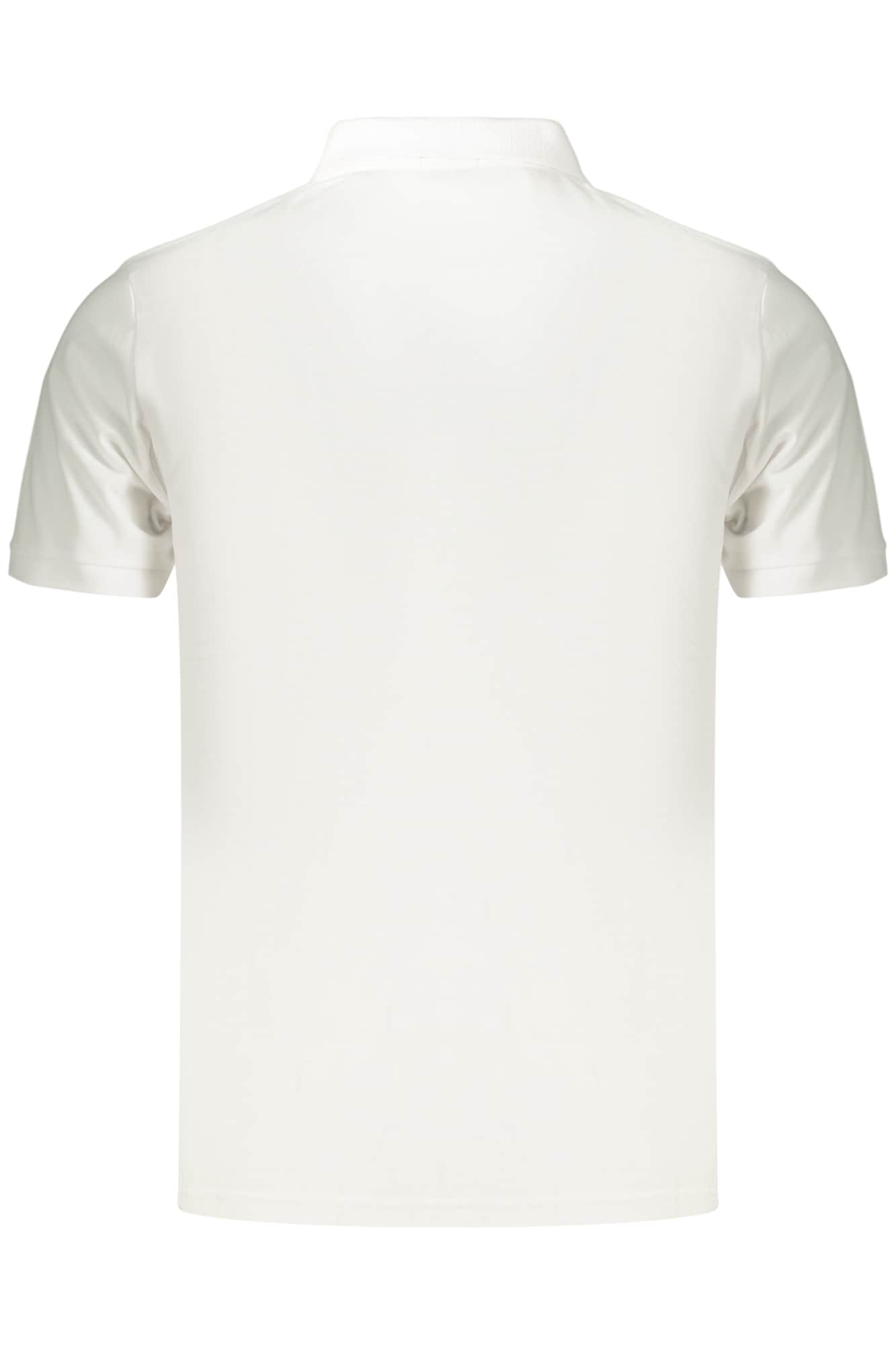 COVERI MOVING HERREN KURZARM POLOSHIRT WEISS