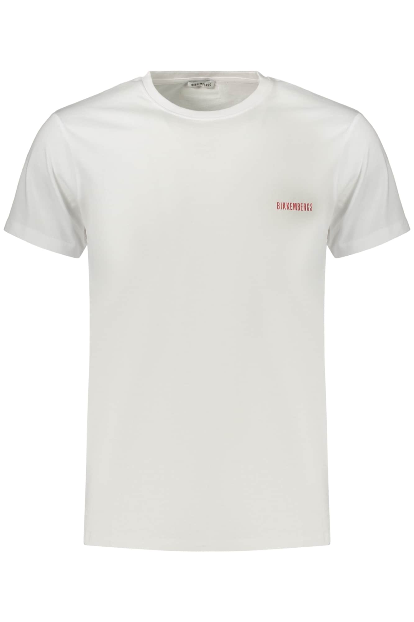 BIKKEMBERGS HERREN KURZARM T-SHIRT, ROT