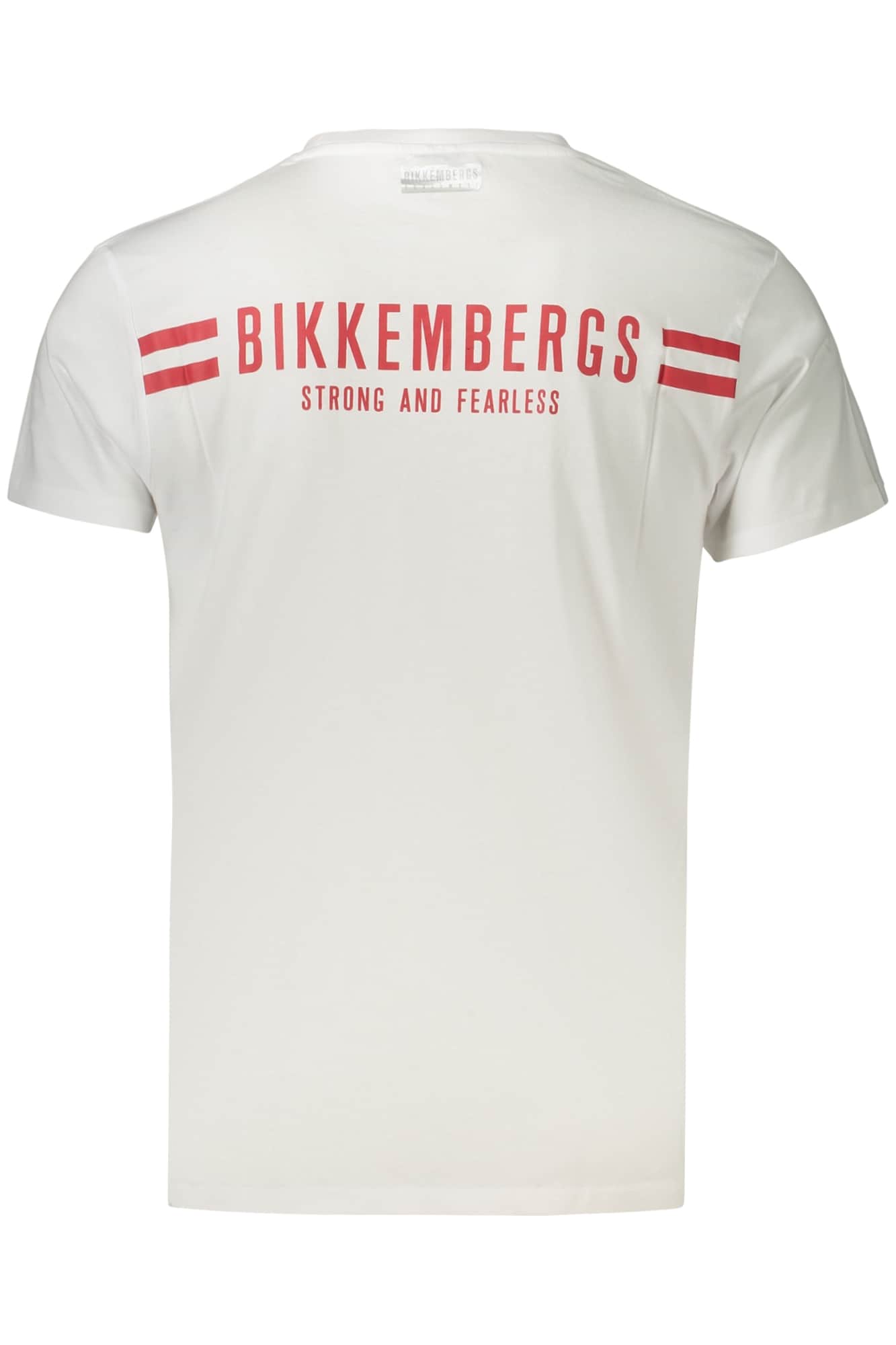 BIKKEMBERGS HERREN KURZARM T-SHIRT, ROT
