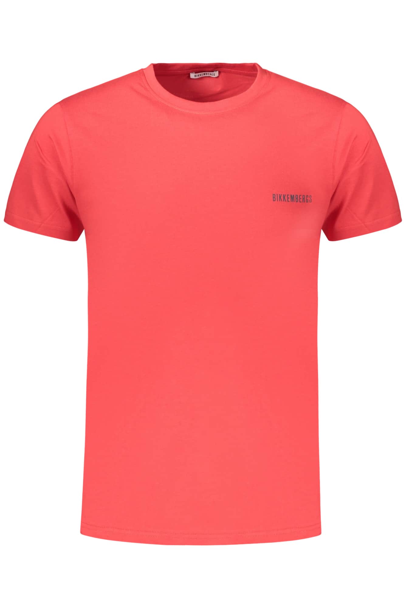 BIKKEMBERGS HERREN KURZARM T-SHIRT, ROT
