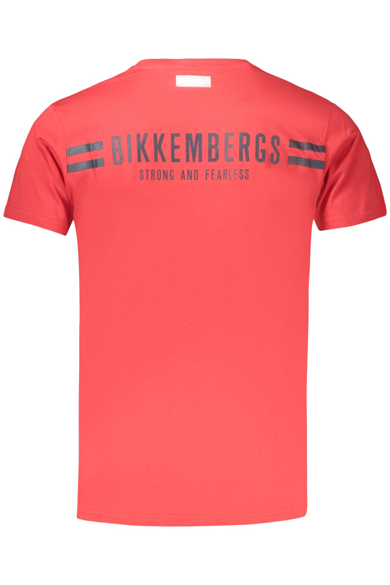 BIKKEMBERGS HERREN KURZARM T-SHIRT, ROT