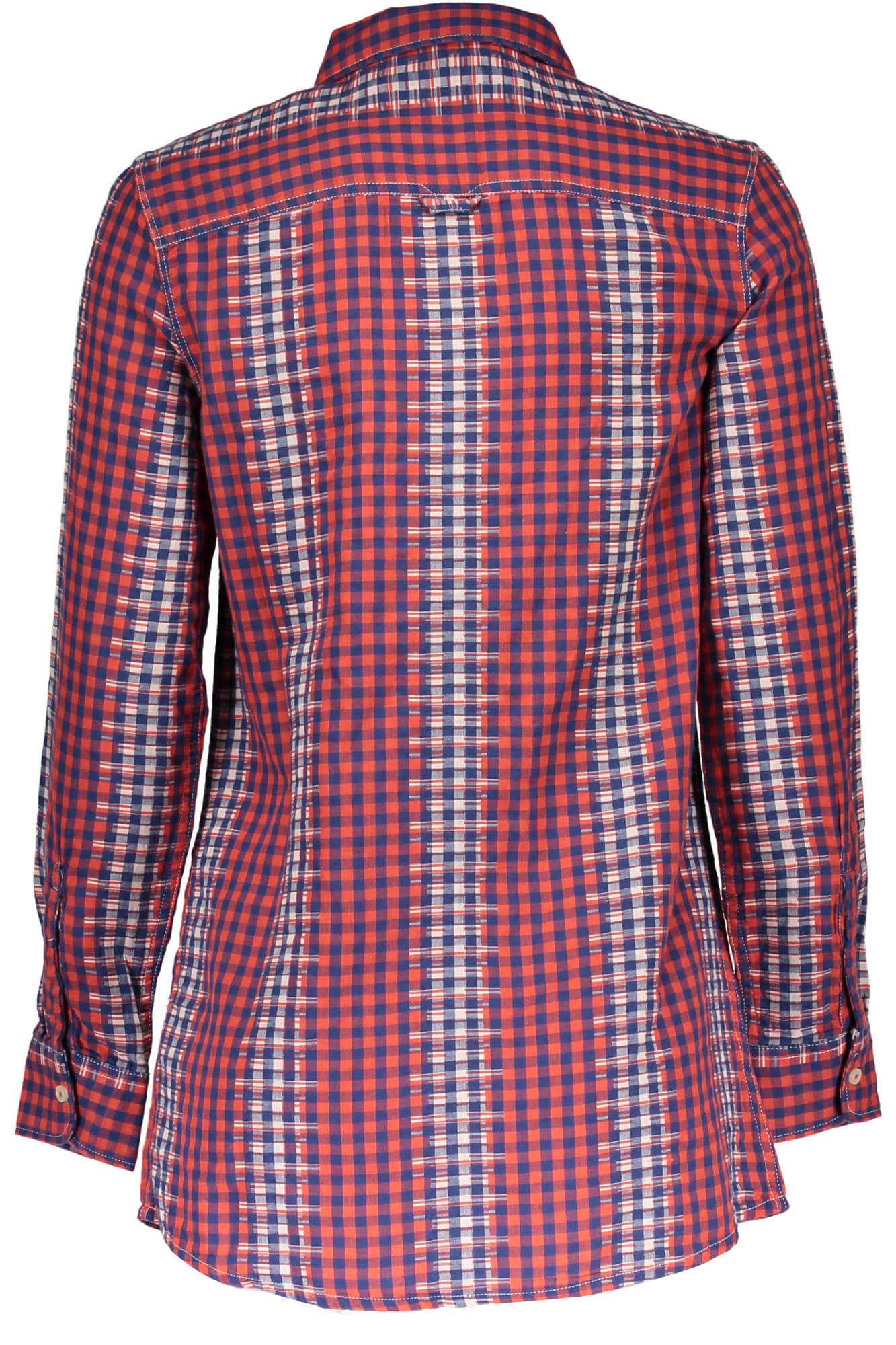 LEE HERREN ROT LANGARM SHIRT