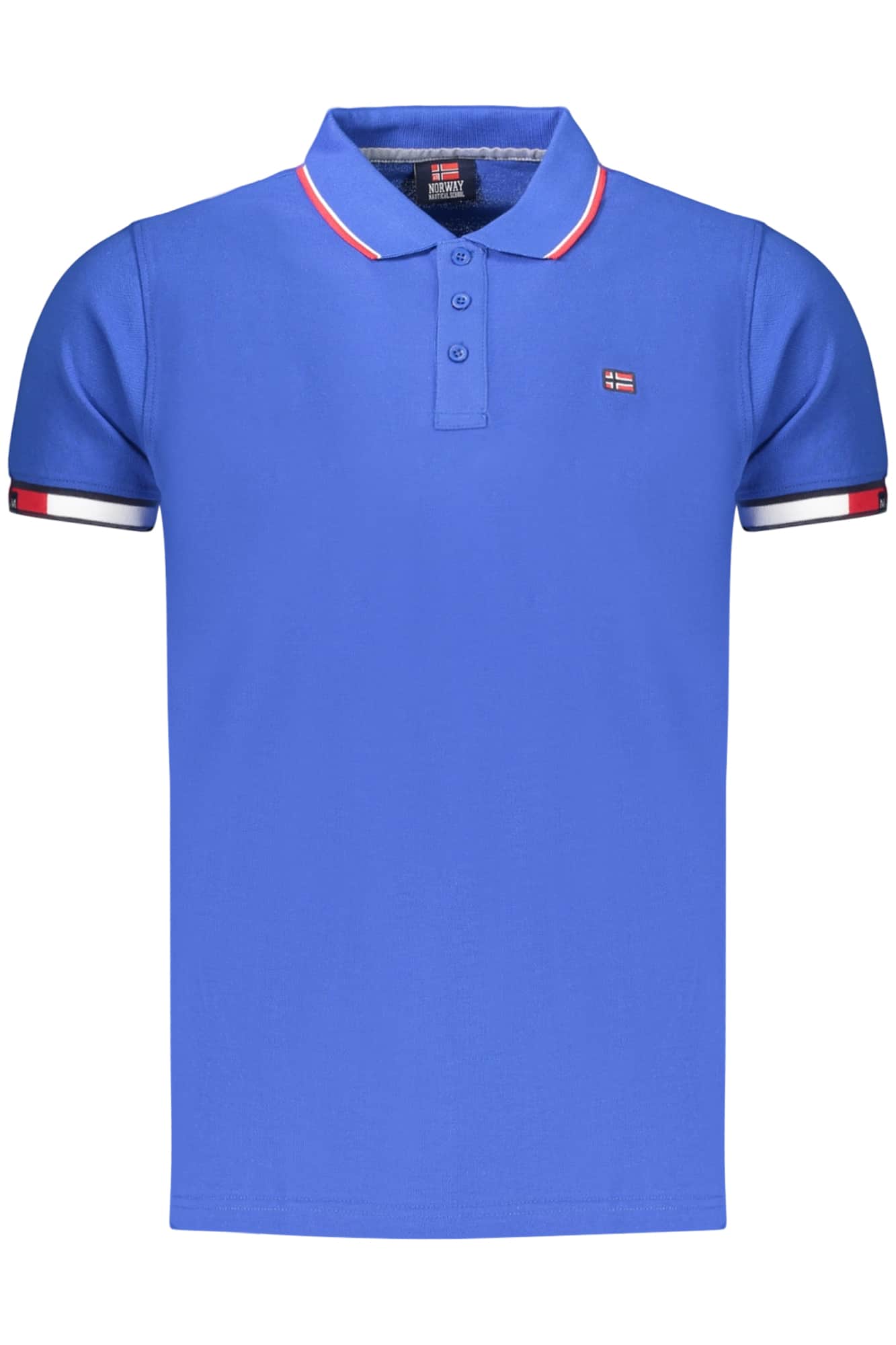 NORWAY 1963 HERREN KURZARM POLOSHIRT, ROT