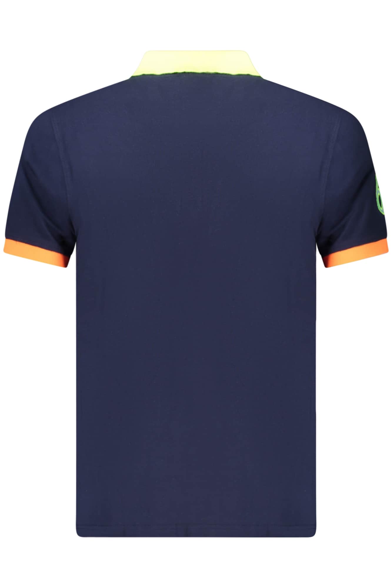 NORWAY 1963 HERREN KURZARM POLOSHIRT, BLAU