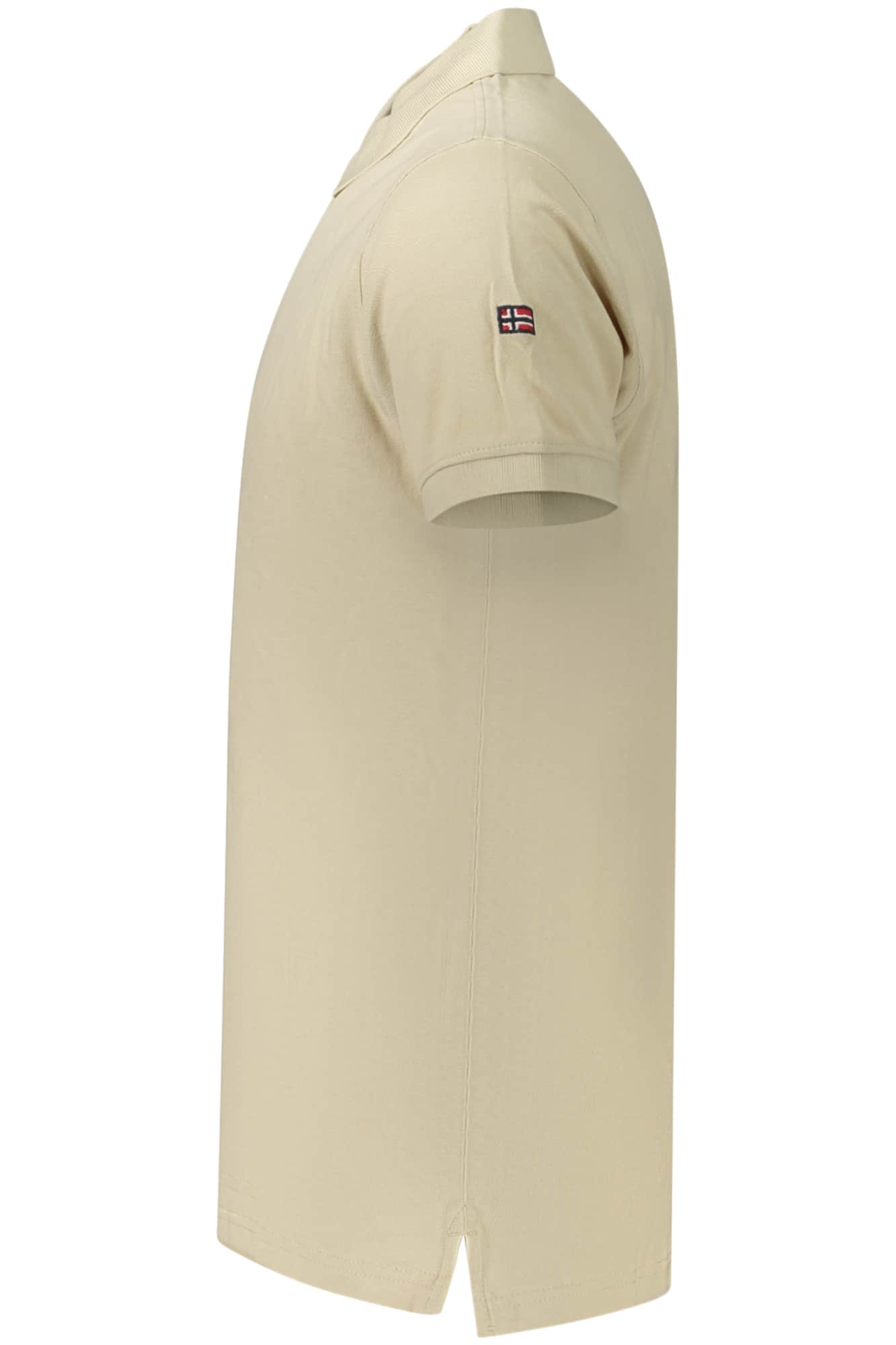 NORWAY 1963 HERREN KURZARM POLOSHIRT, BEIGE