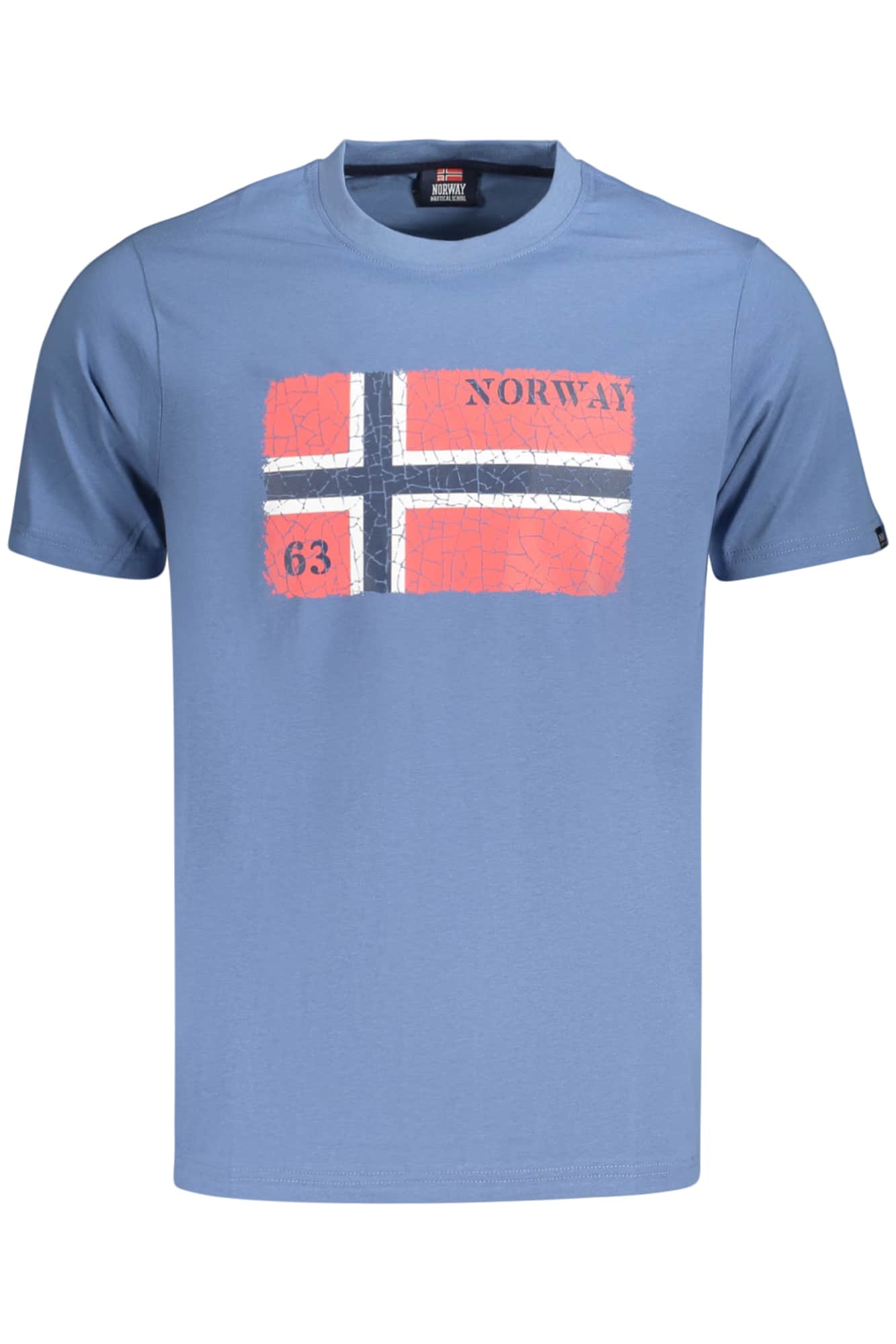 Norway 1963 herren kurzarm t-shirt weiss