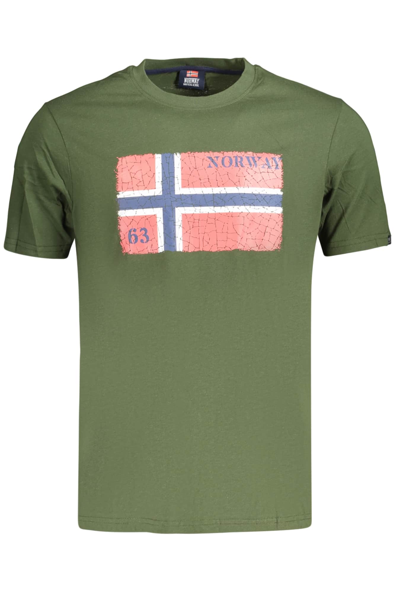 NORWAY 1963 HERREN KURZARM T-SHIRT WEISS