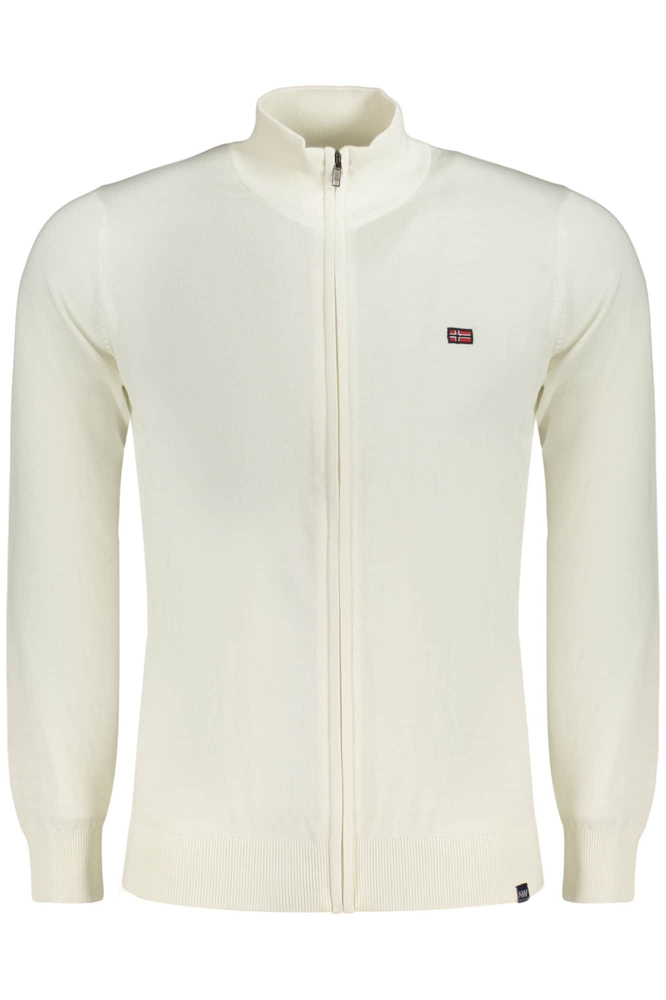NORWAY 1963 HERREN WEISS STRICKJACKE