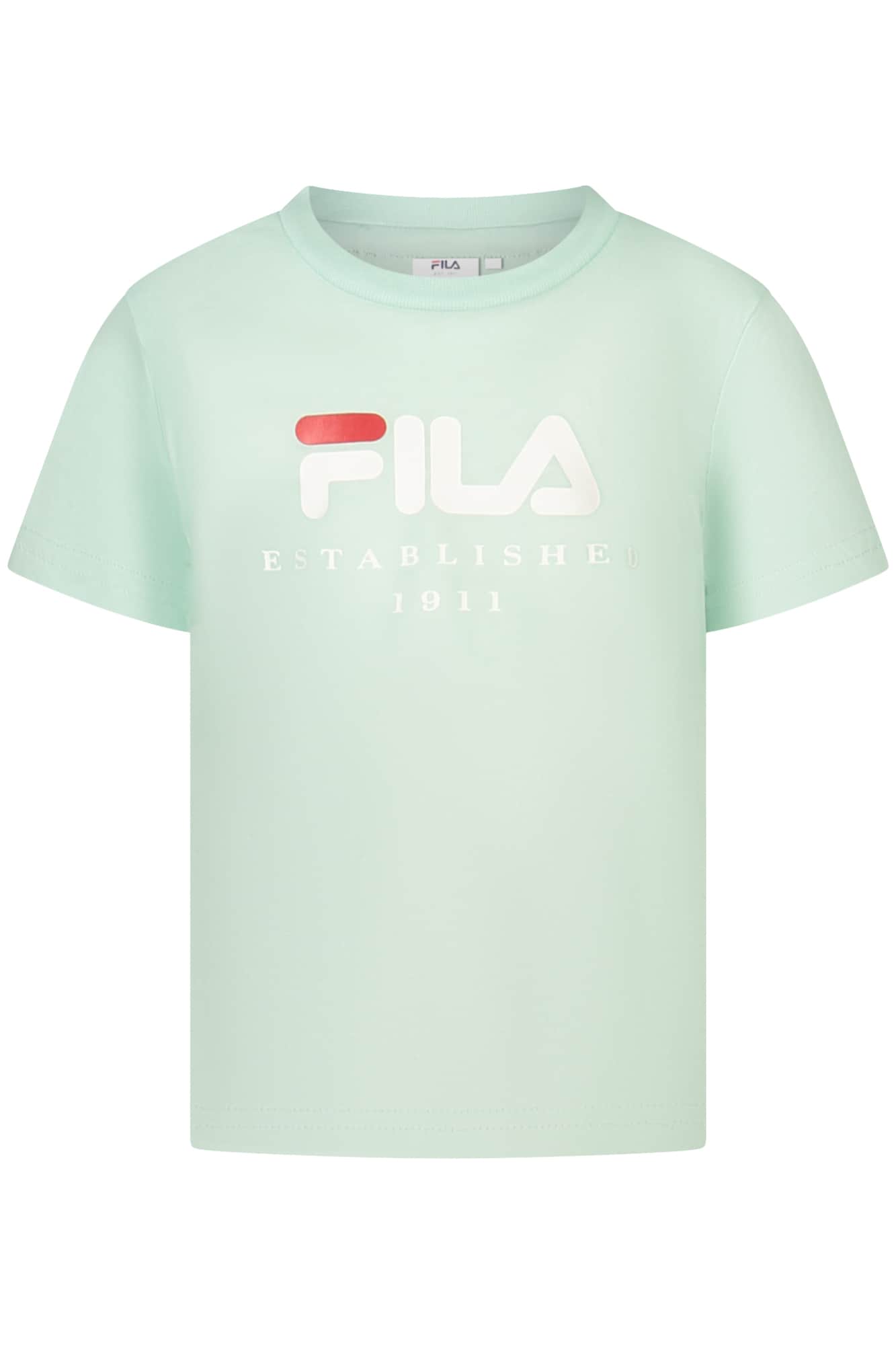 FILA KURZARM T-SHIRT FÜR MÄDCHEN, SCHWARZ