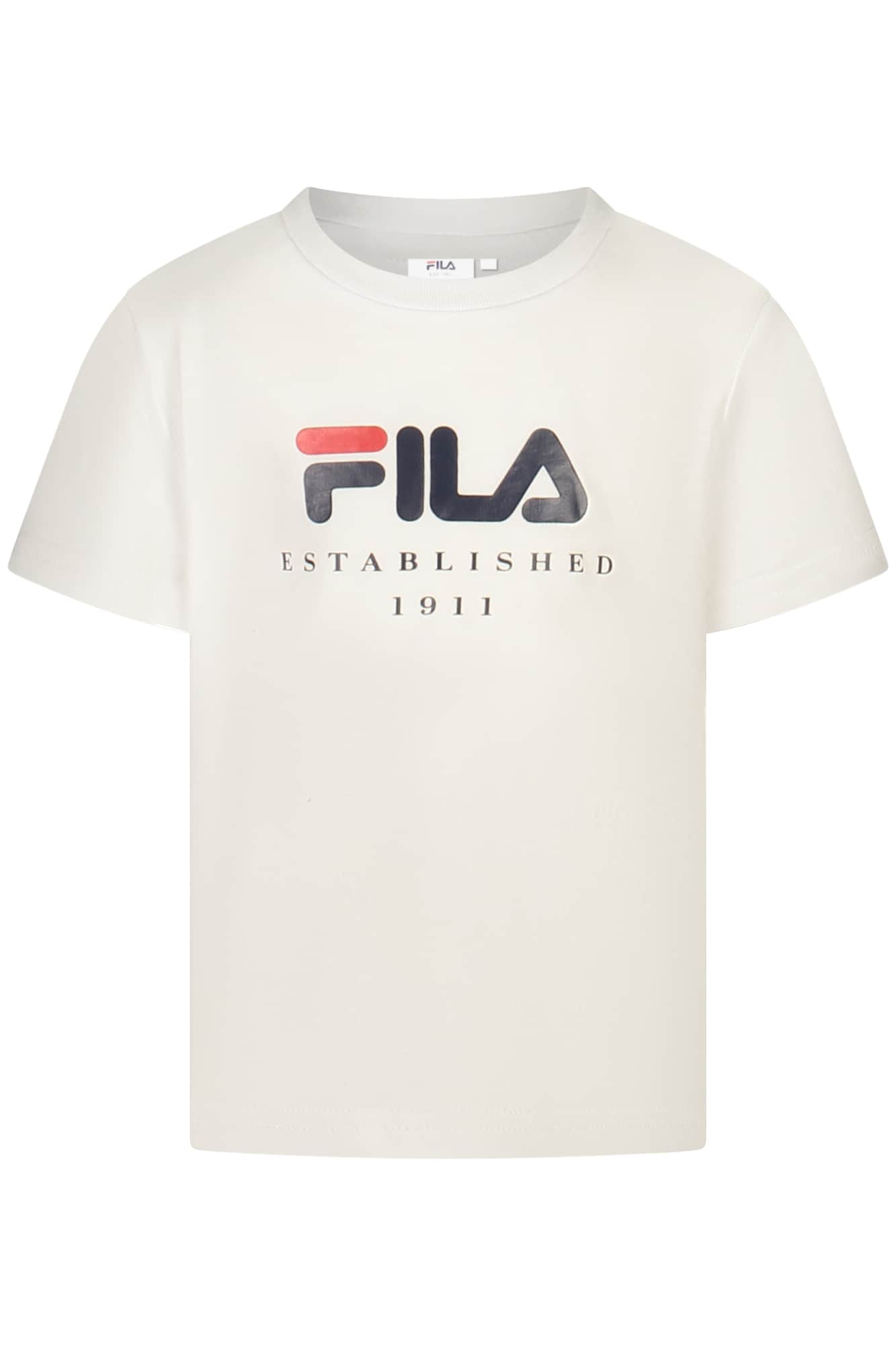 FILA KURZARM T-SHIRT FÜR MÄDCHEN, SCHWARZ