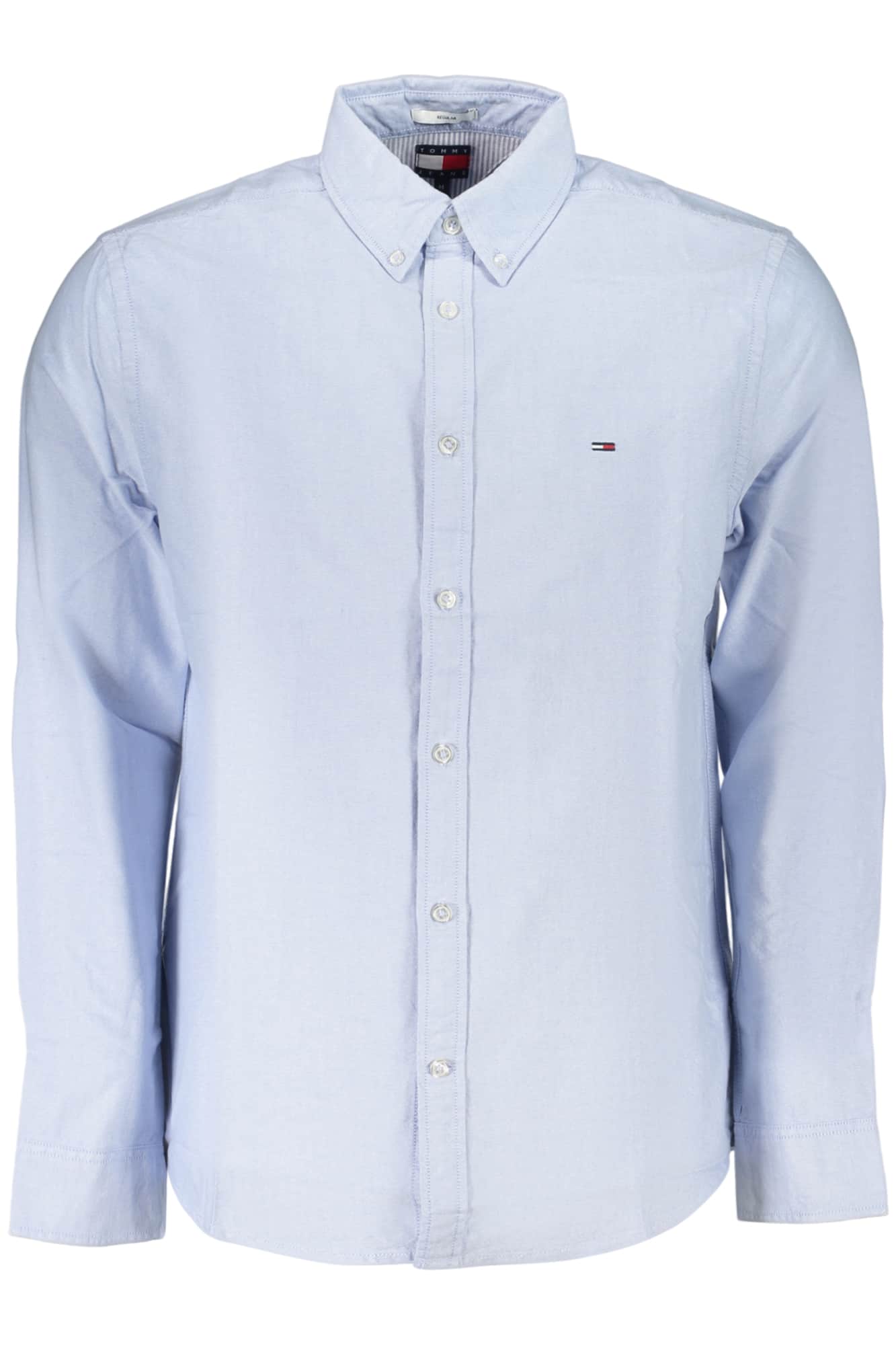 TOMMY HILFIGER HERREN LANGARM SHIRT, BLAU