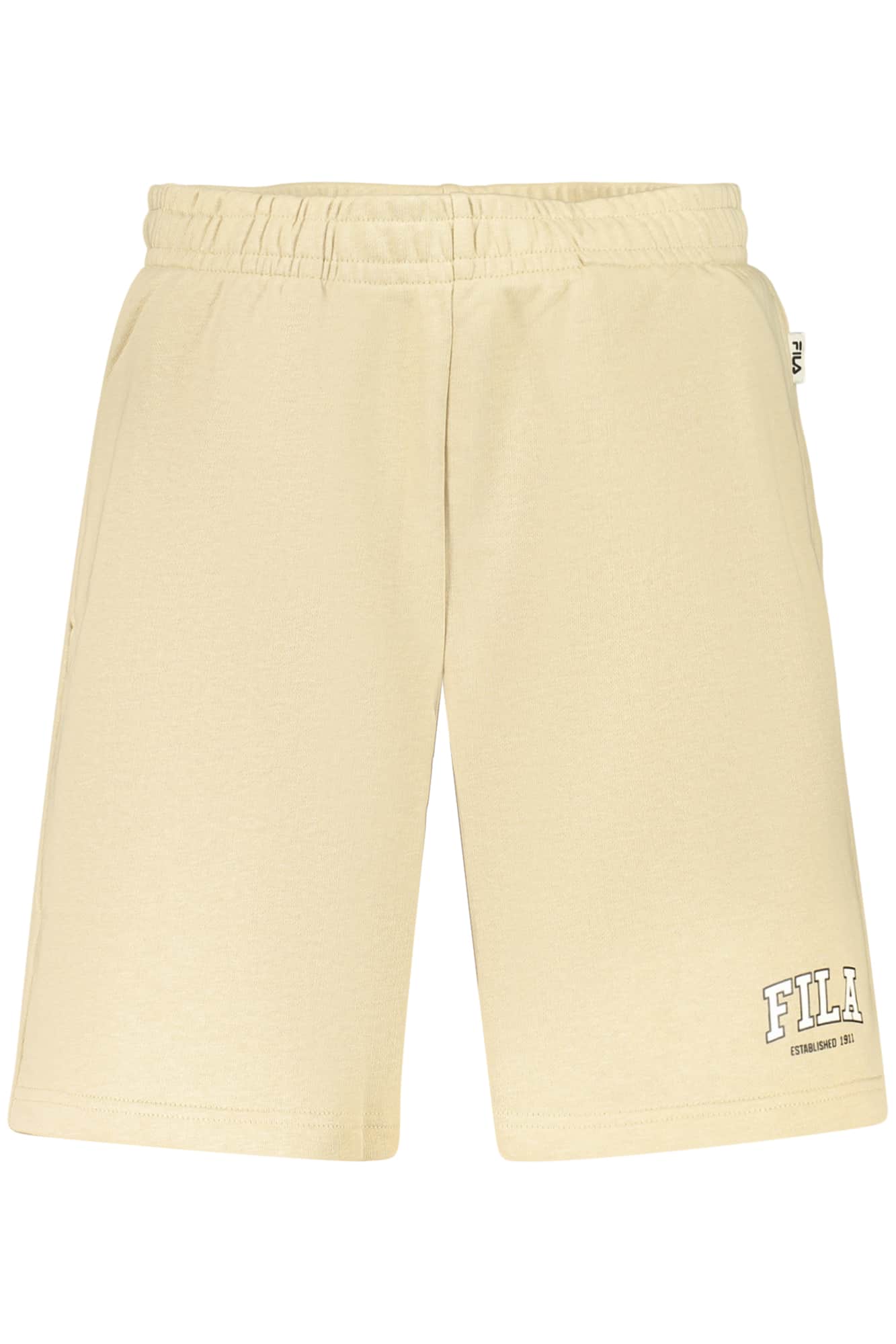 FILA HERREN BEIGE KURZ TRAININGSANZUG HOSE
