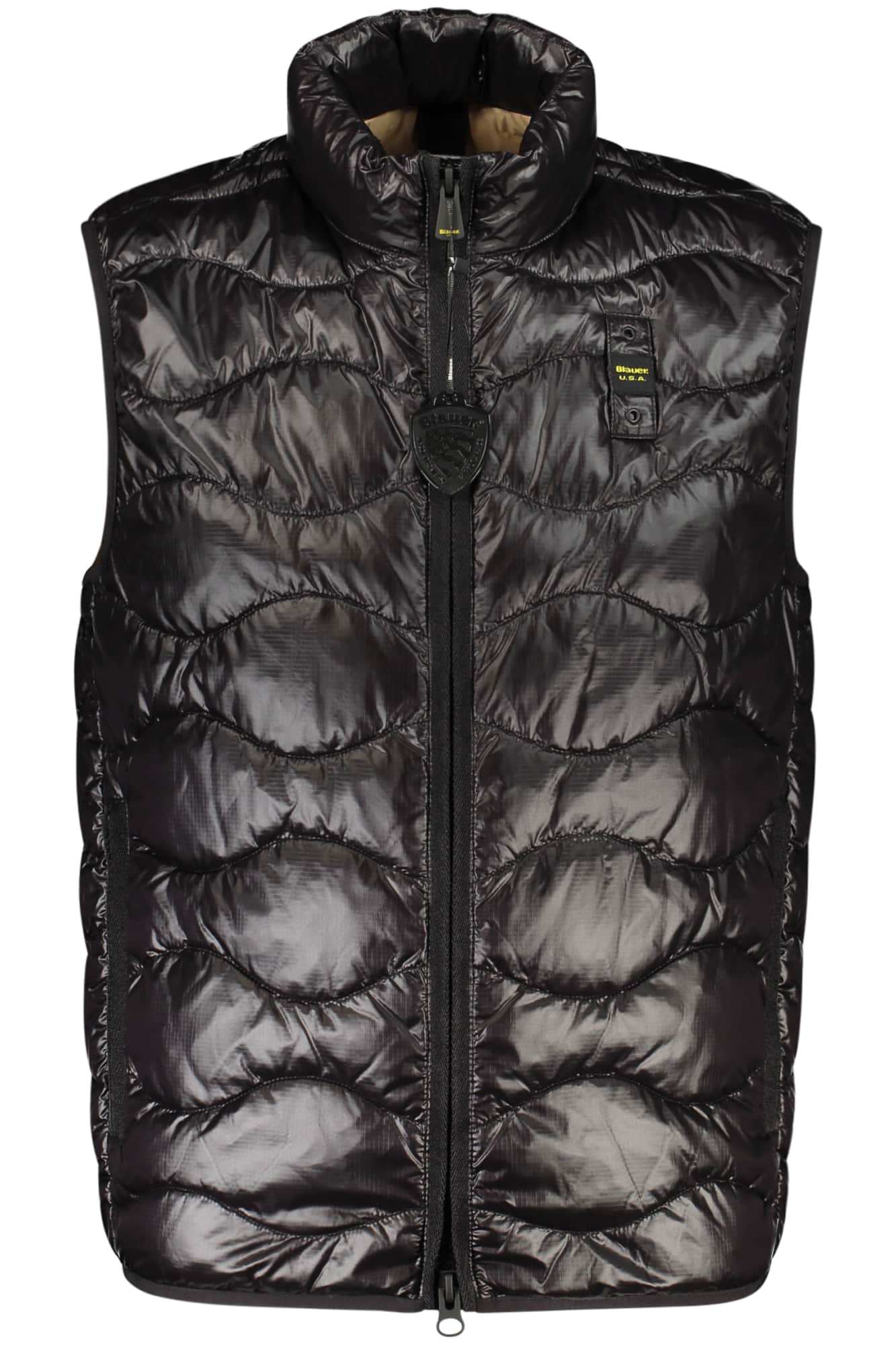BLAUER APPAREL HERREN SCHWARZ ÄRMELLOS JACKE
