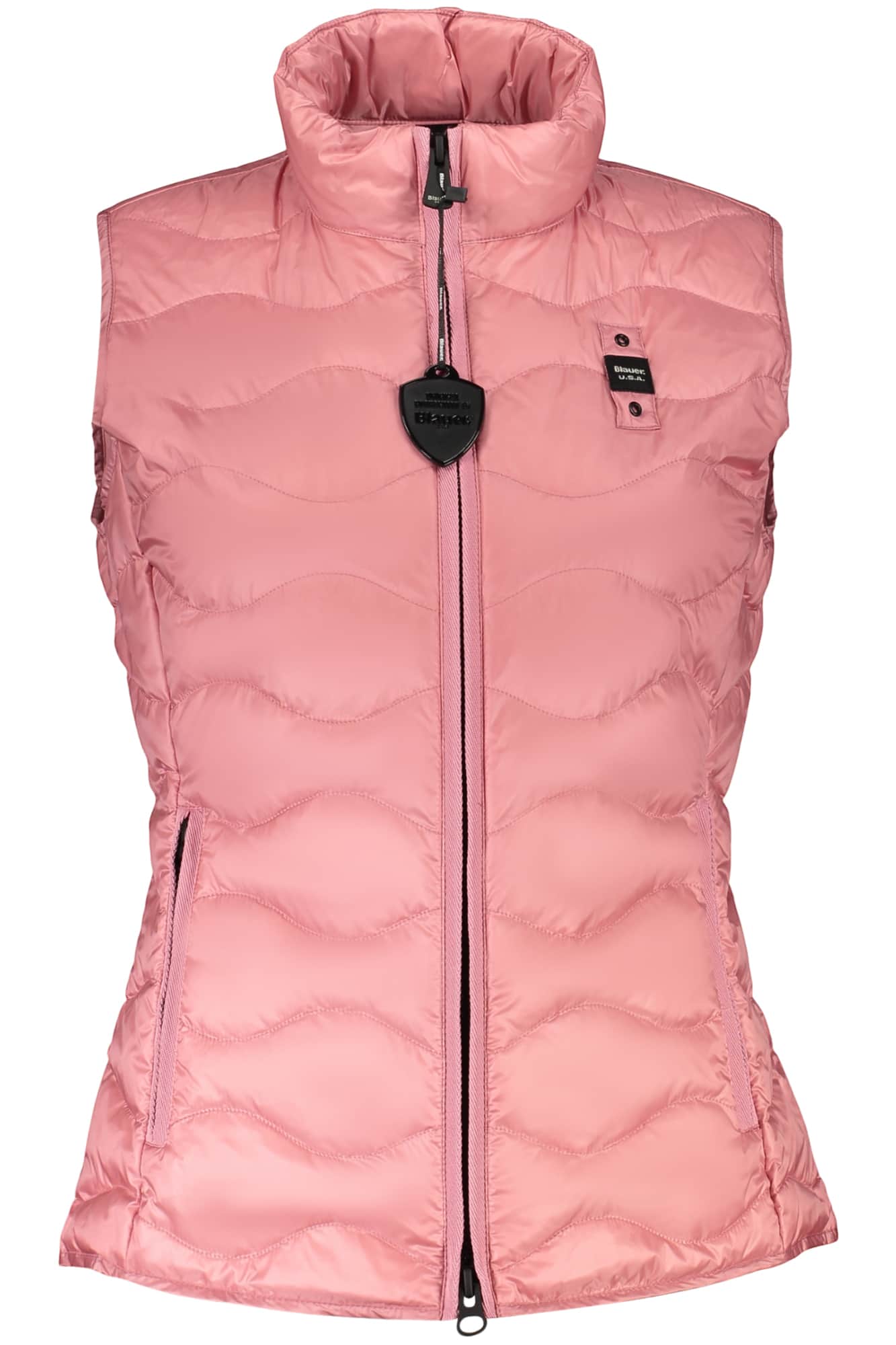 BLAUER APPAREL DAMEN ROSA ÄRMELLOS JACKE