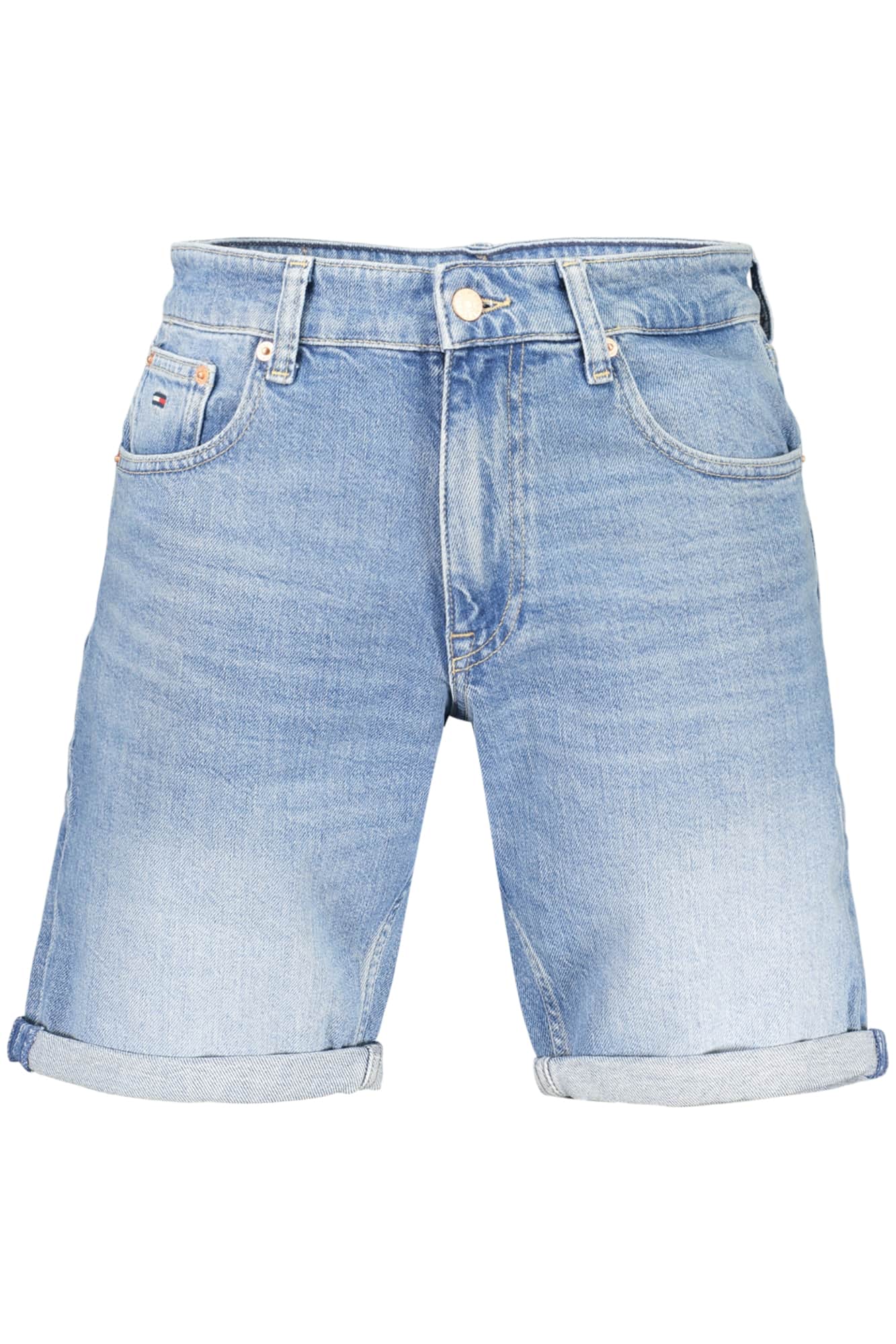 TOMMY HILFIGER HERREN BLAU JEANS KURZE HOSE
