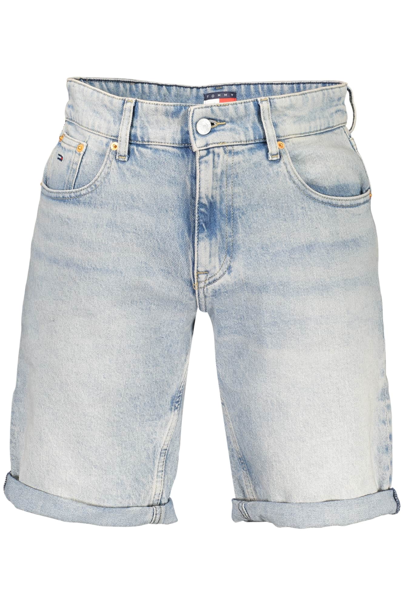 TOMMY HILFIGER HERREN BLAU JEANS KURZE HOSE