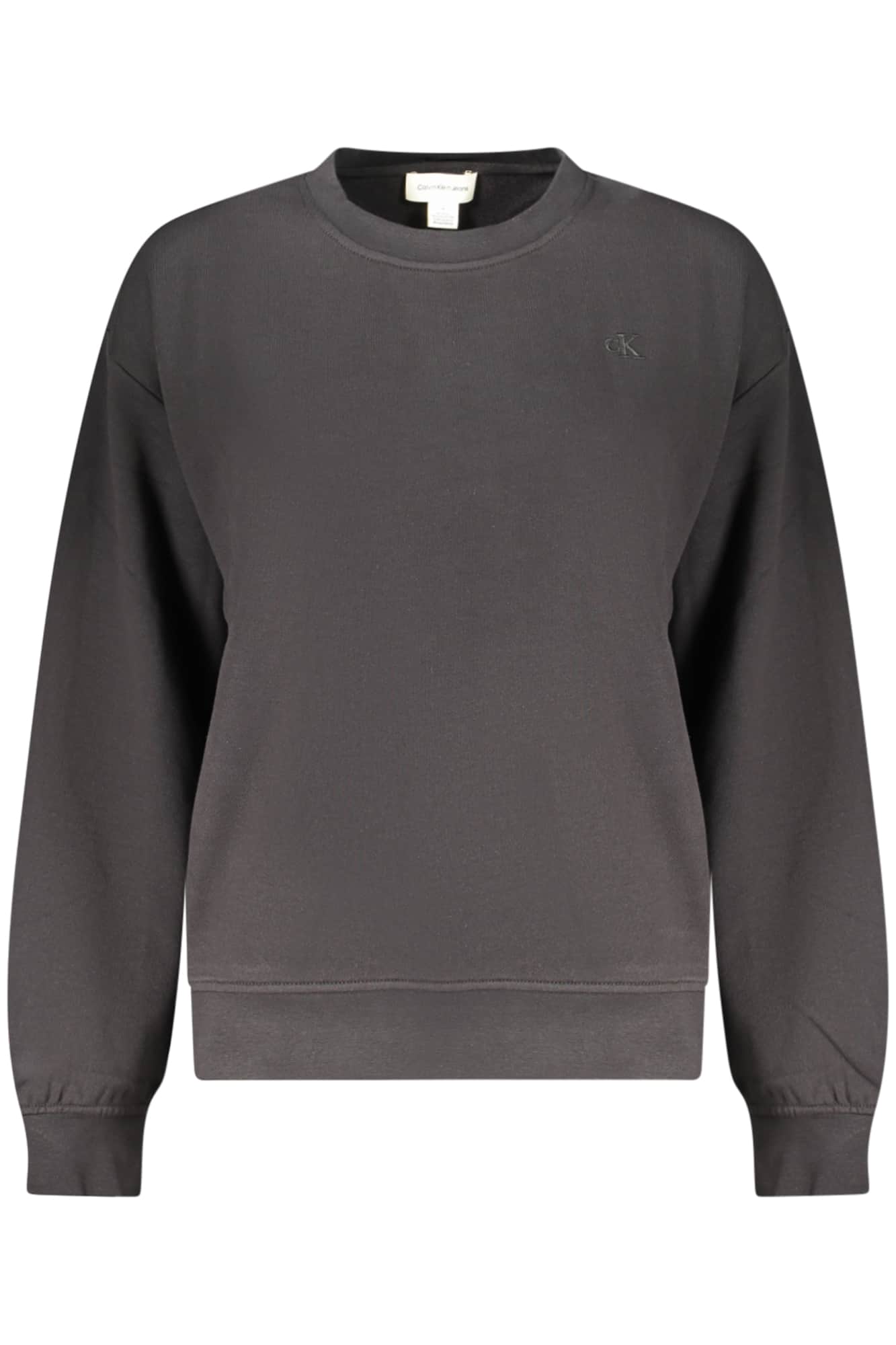 CALVIN KLEIN DAMEN SCHWARZ MIT REISSVERSCHLUSS SWEATSHIRT