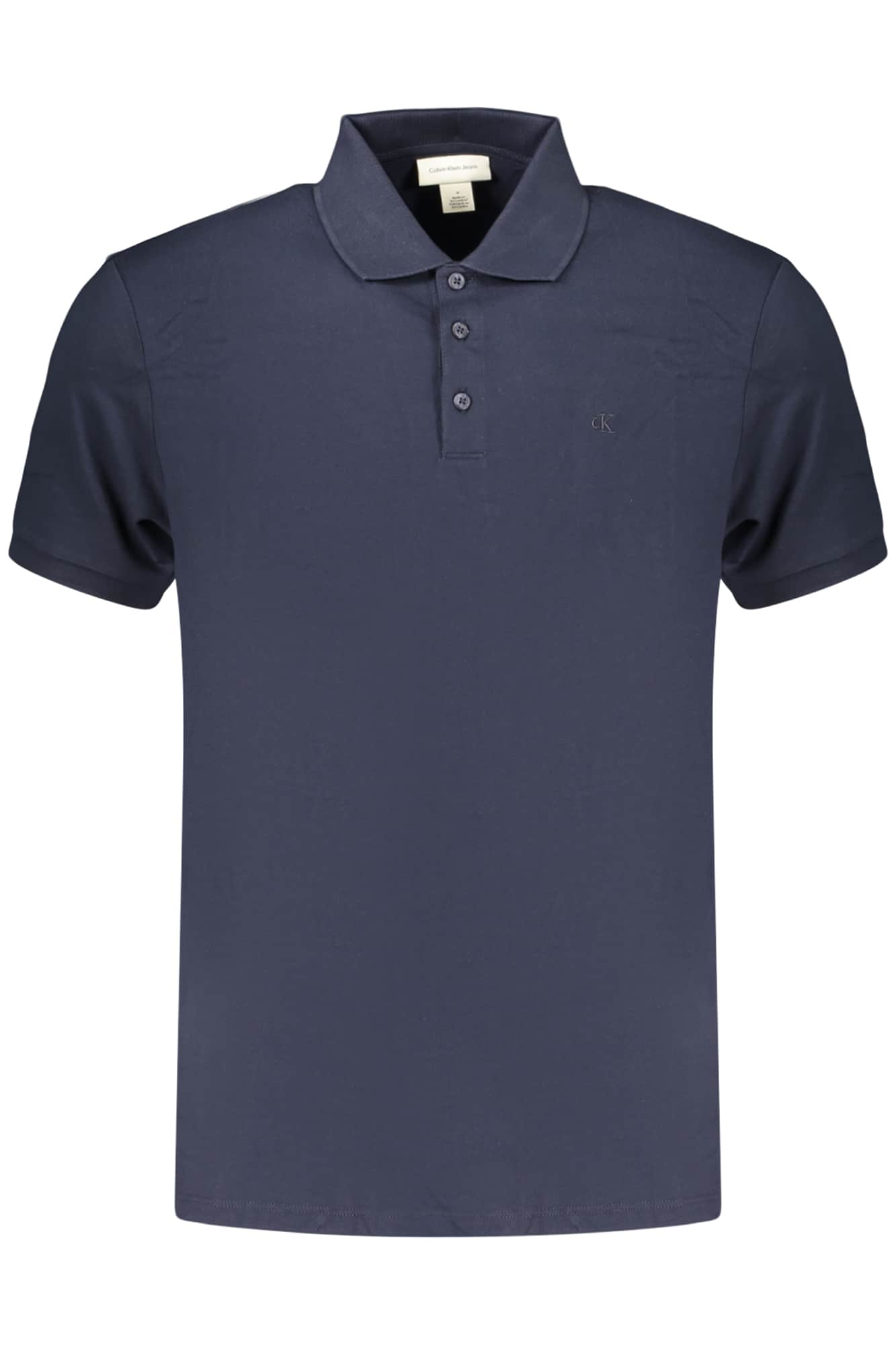 CALVIN KLEIN HERREN KURZARM POLOSHIRT, BLAU
