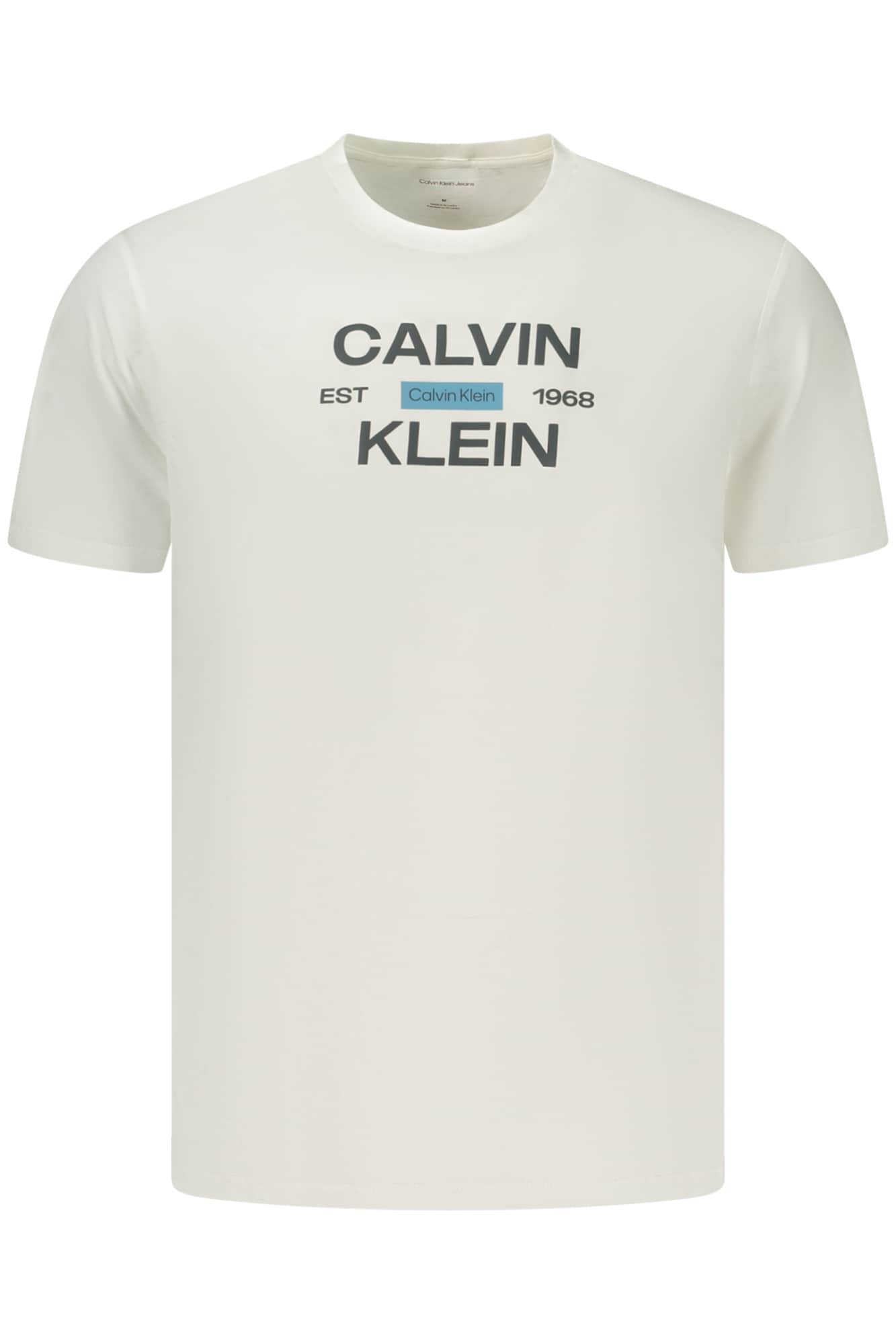 CALVIN KLEIN HERREN KURZARM T-SHIRT BLAU