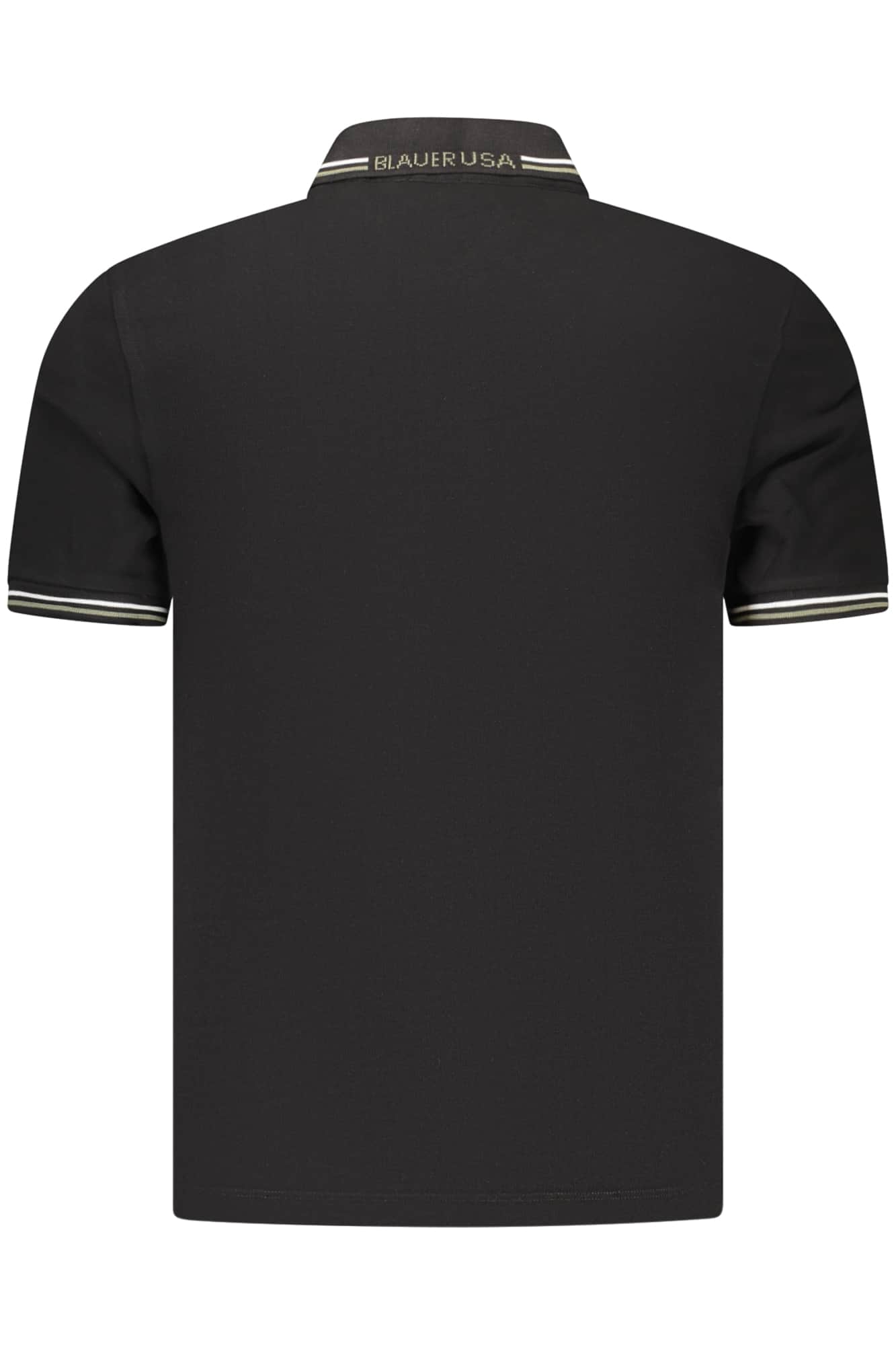 BLAUER APPAREL HERREN KURZARM POLOSHIRT, SCHWARZ
