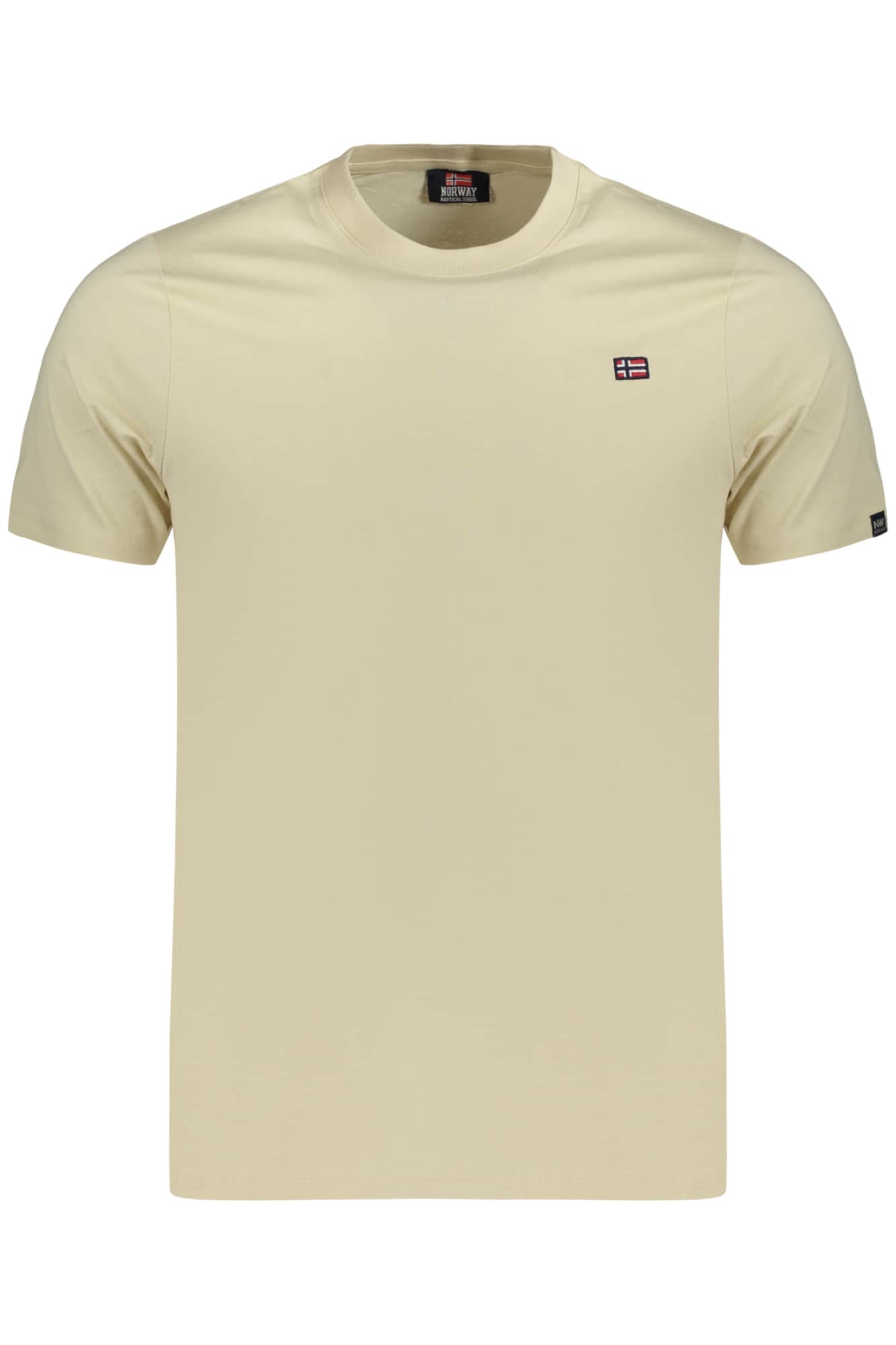 NORWAY 1963 HERREN KURZARM T-SHIRT BEIGE