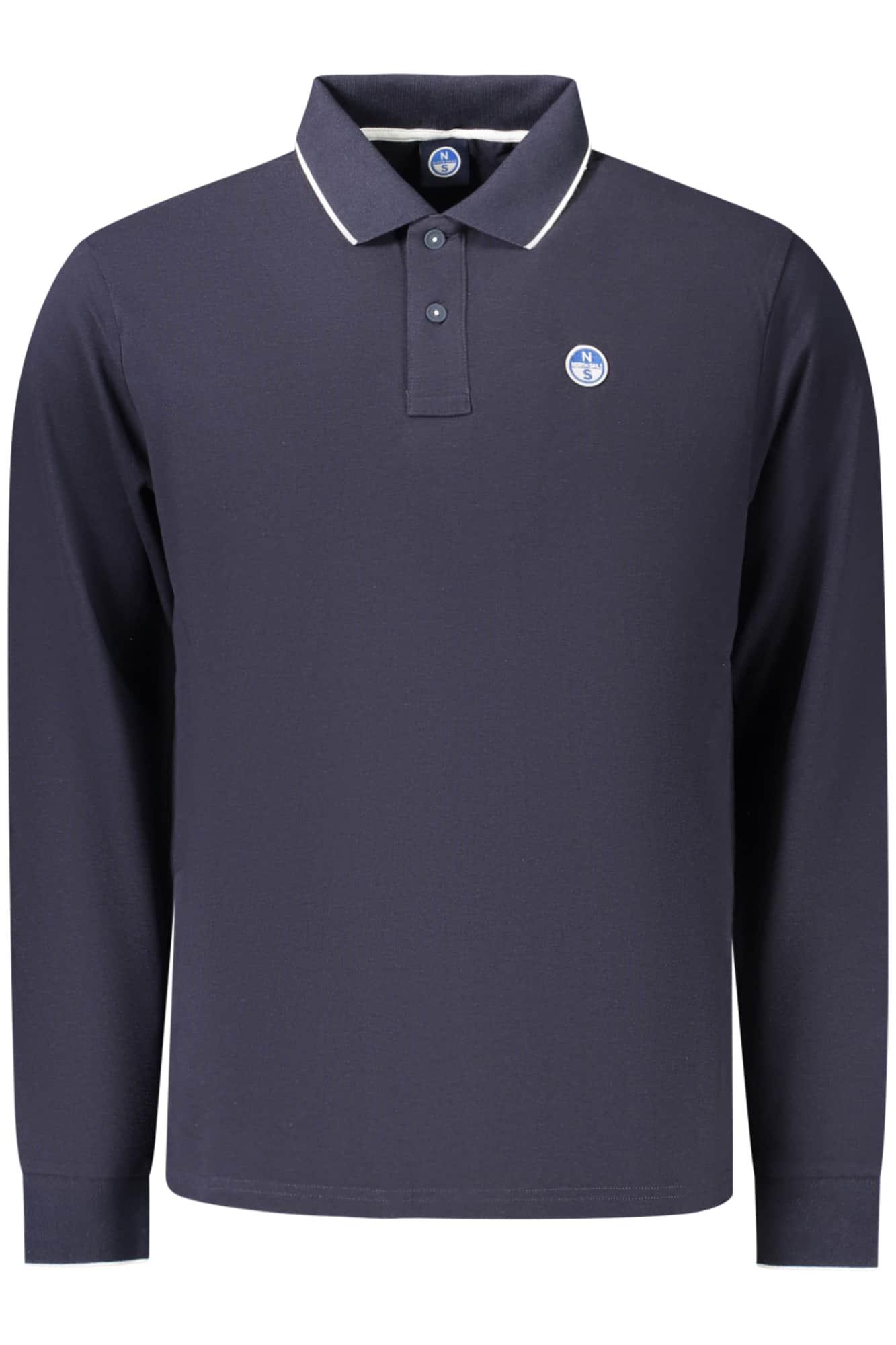 NORTH SAILS HERREN LANGARM POLOSHIRT WEISS