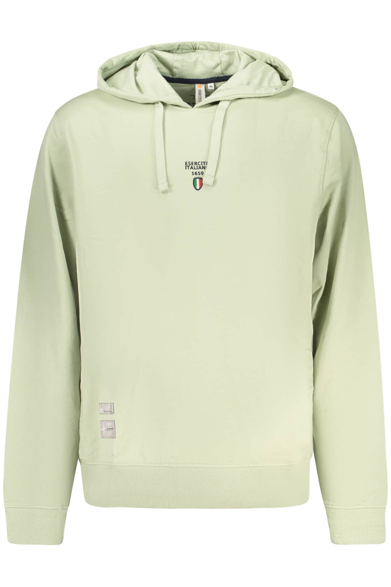 MILITARY ACADEMY HERREN MIT REISSVERSCHLUSS SWEATSHIRT, GRÜN