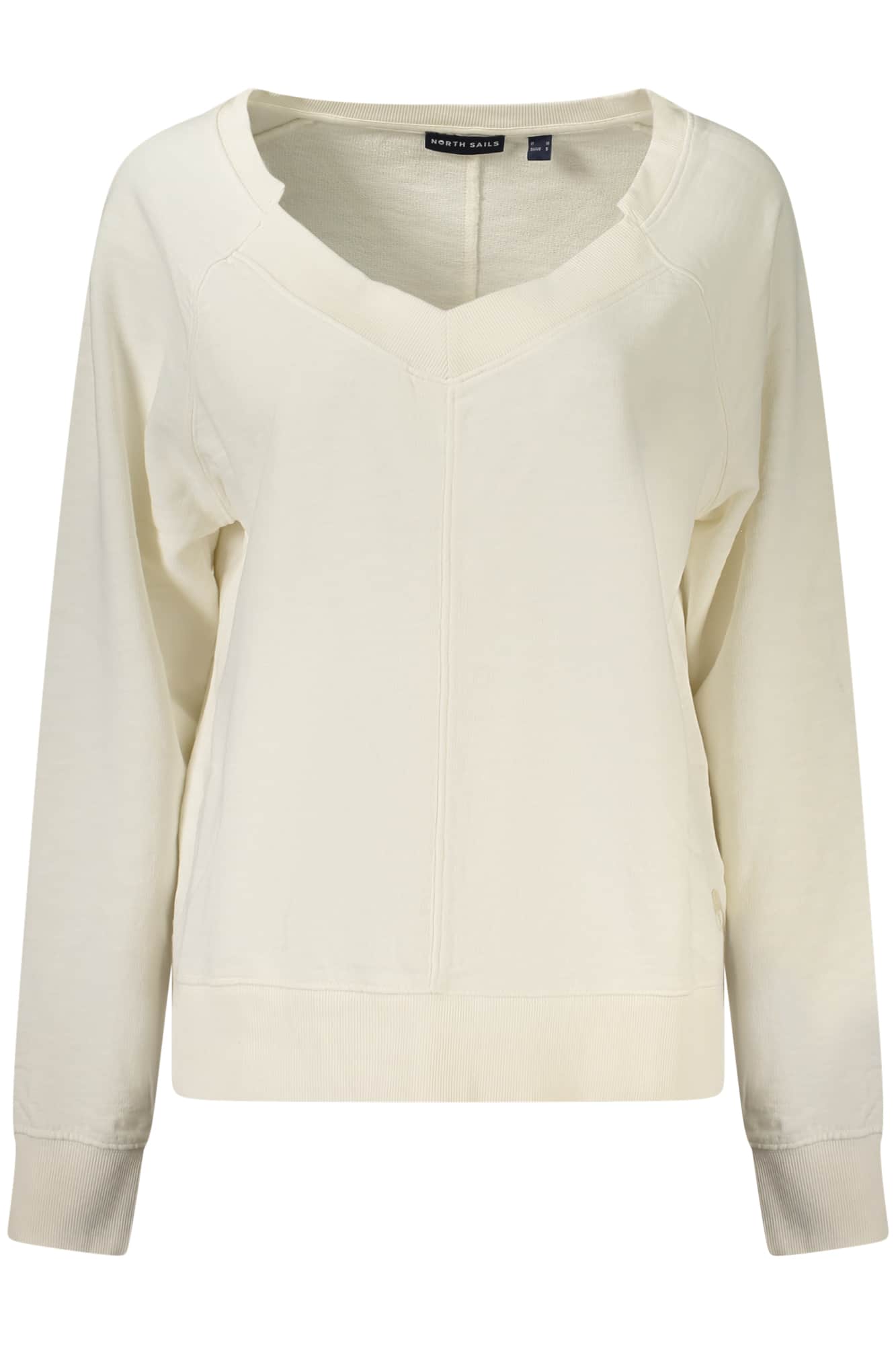 NORTH SAILS DAMEN MIT REISSVERSCHLUSS SWEATSHIRT WEISS