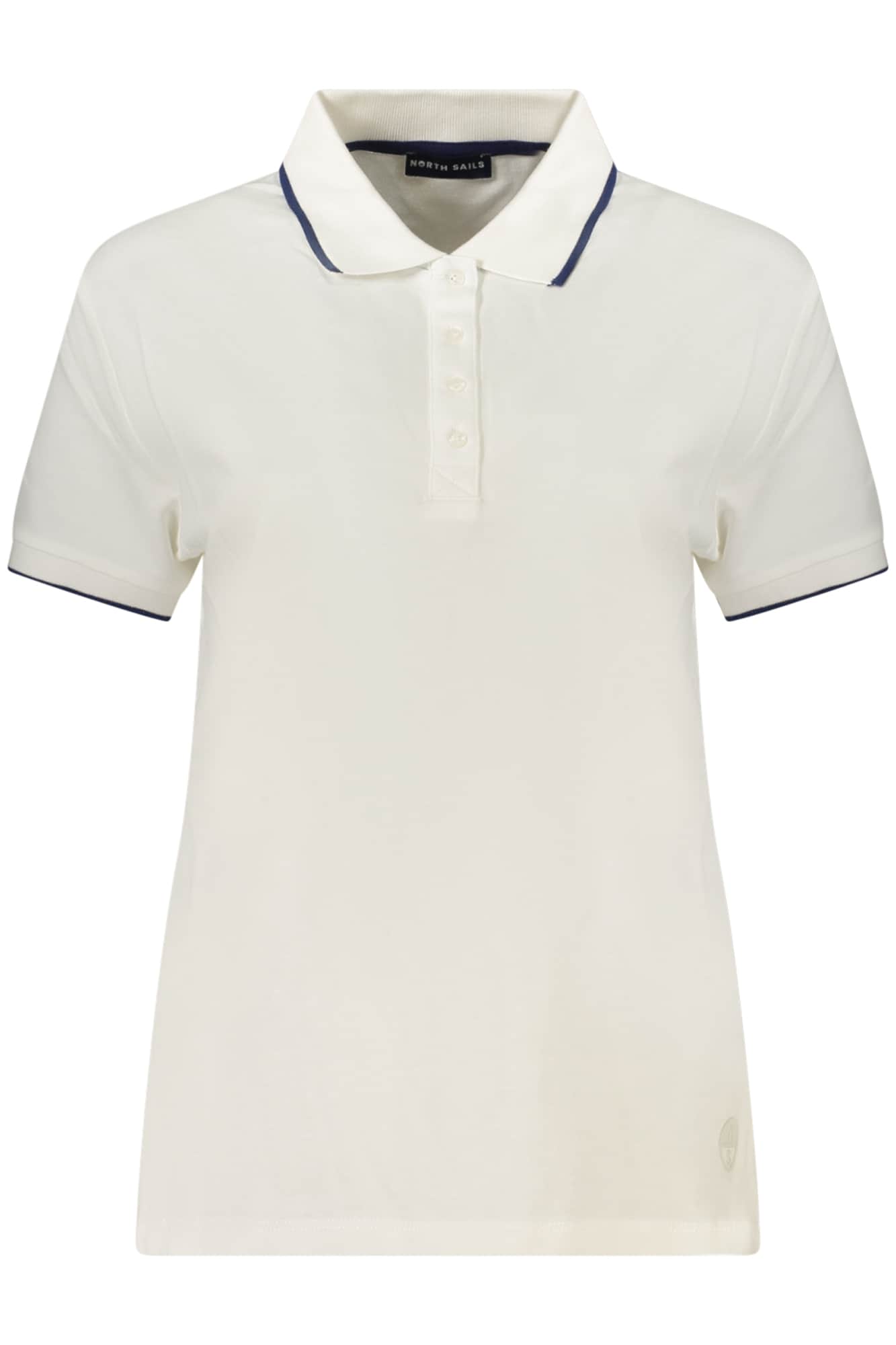 NORTH SAILS DAMEN KURZARM POLOSHIRT WEISS