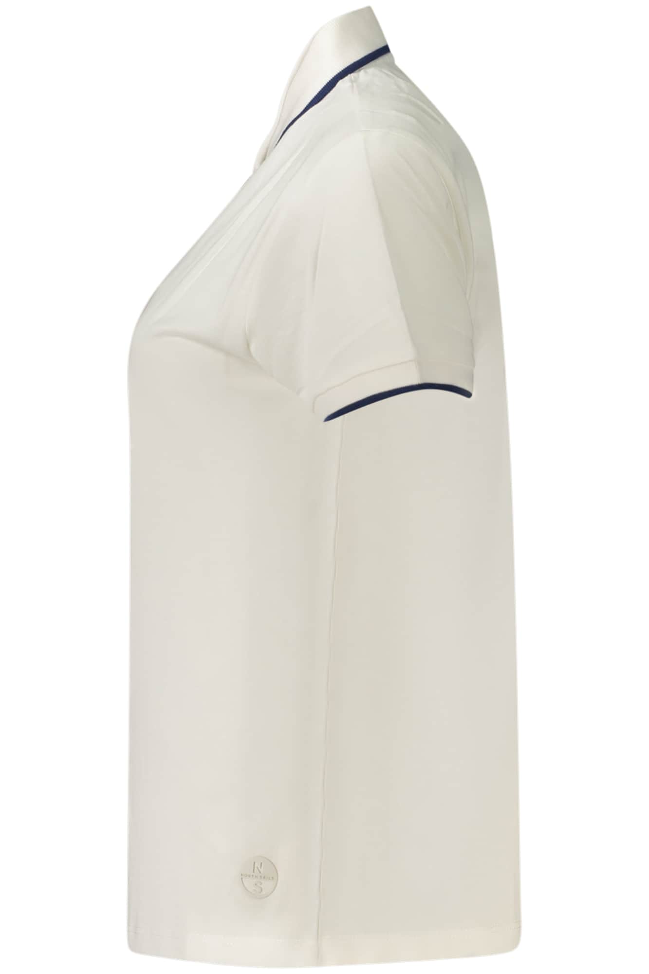 NORTH SAILS DAMEN KURZARM POLOSHIRT WEISS