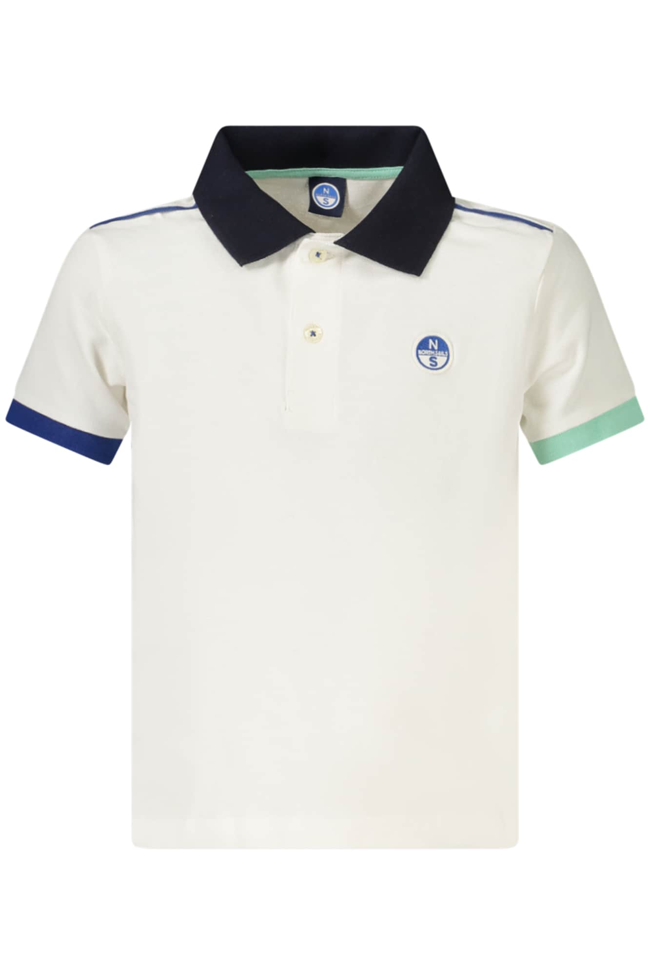 NORTH SAILS KINDER KURZARM POLOSHIRT, BLAU