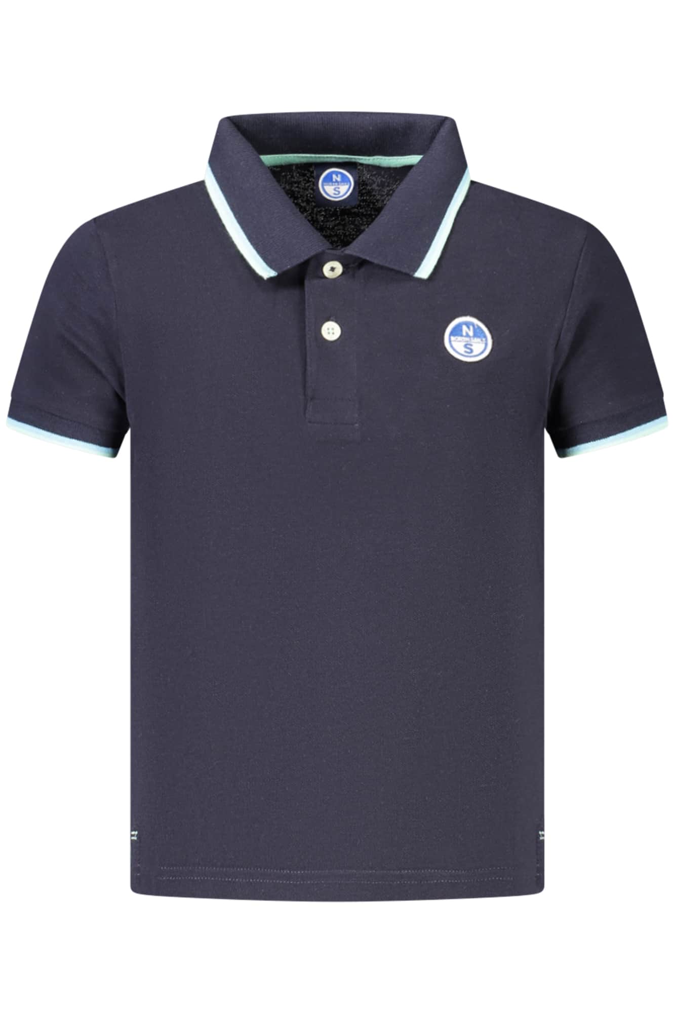 NORTH SAILS KINDER KURZARM POLOSHIRT, WEISS