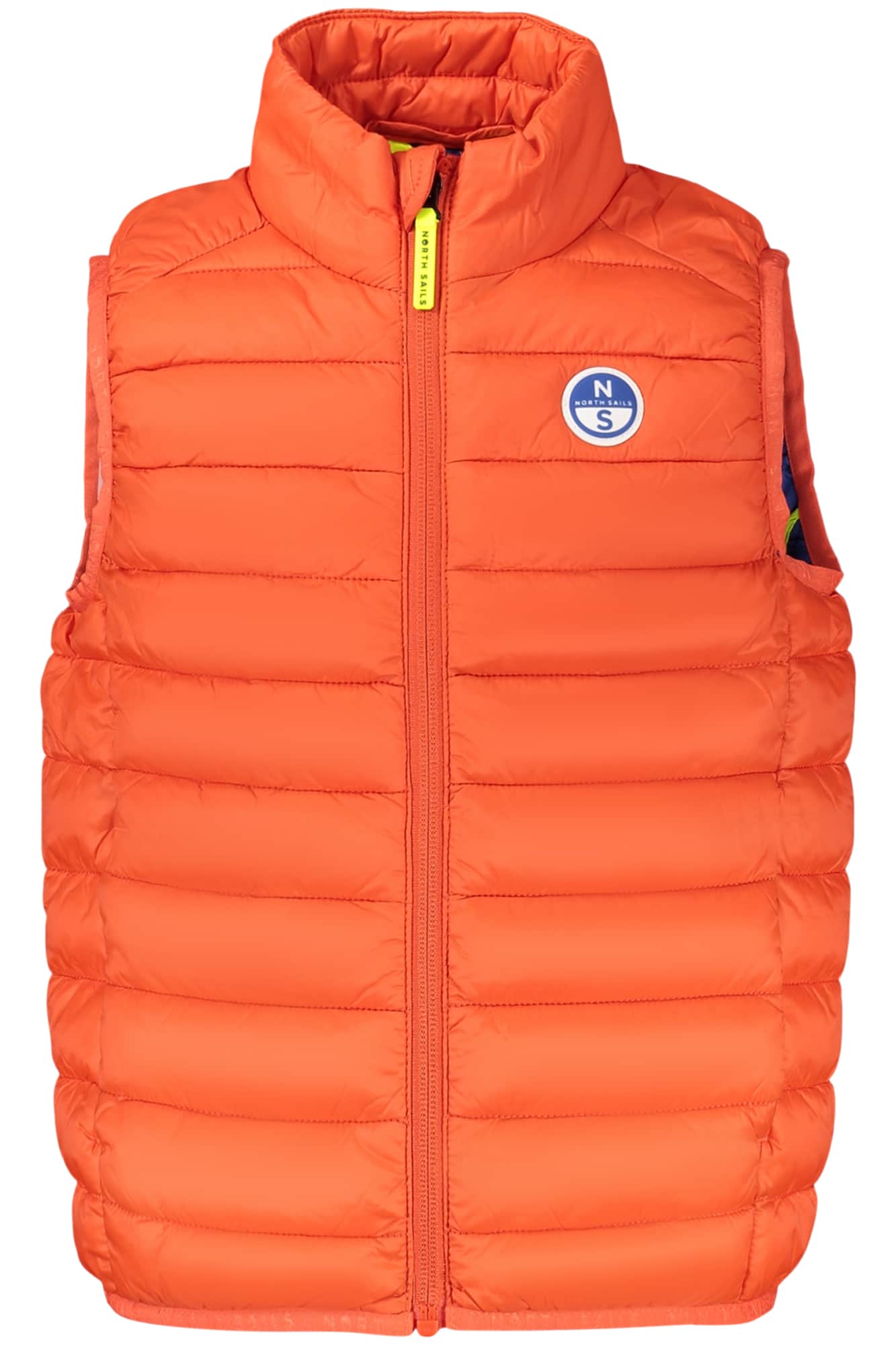 NORTH SAILS KINDER ORANGE ÄRMELLOS JACKE