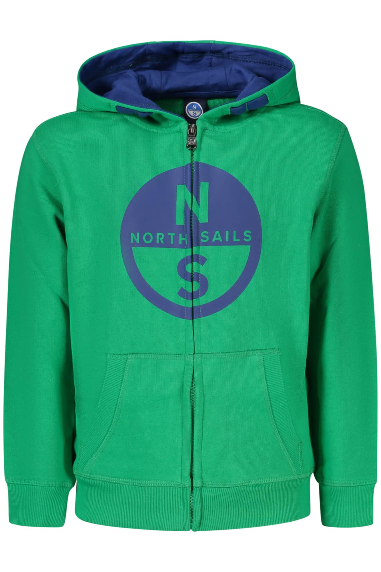 NORTH SAILS KINDER GRÜN MIT REISSVERSCHLUSS SWEATSHIRT