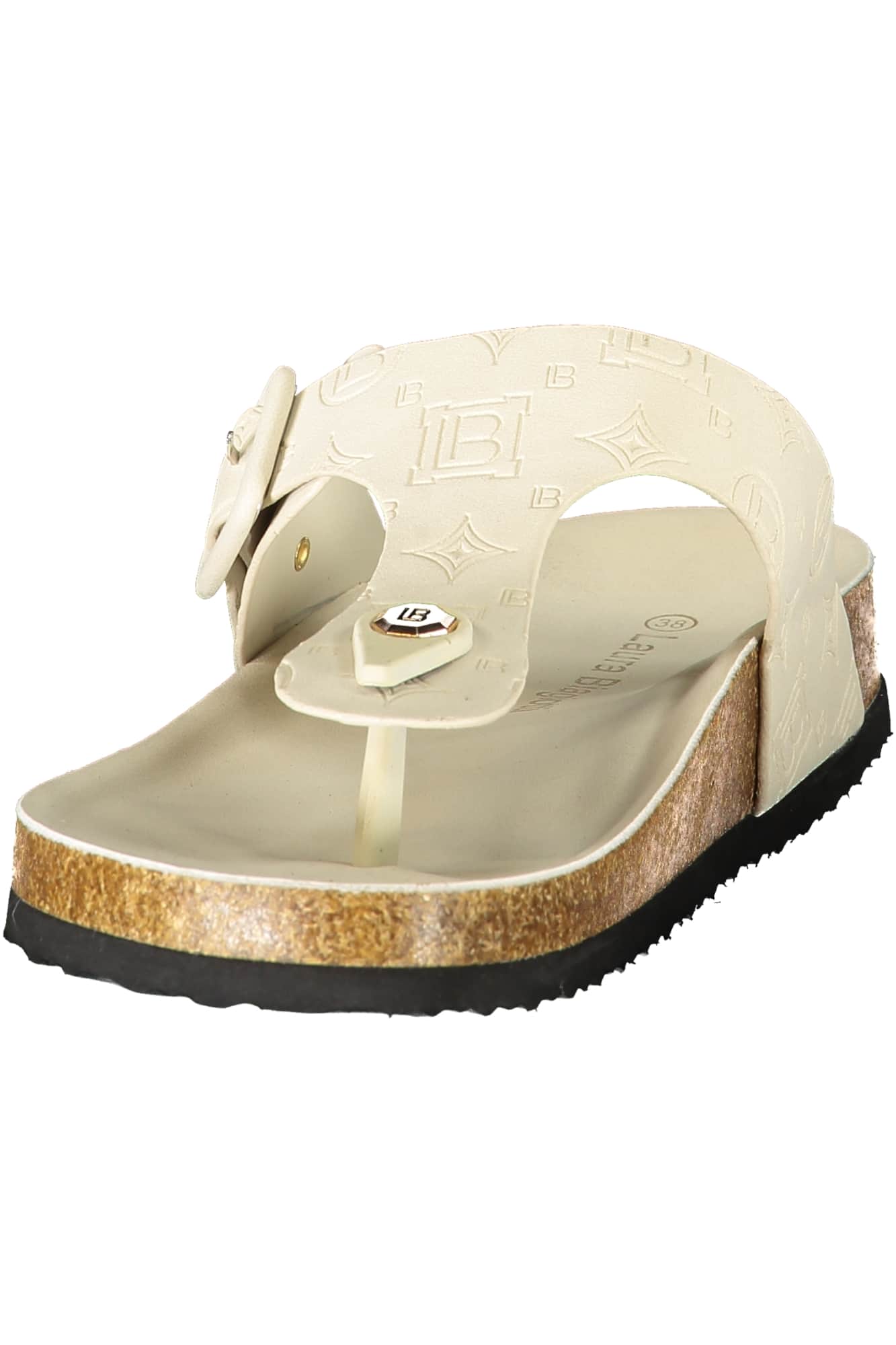 LAURA BIAGIOTTI DAMEN BEIGE HAUSSCHUH