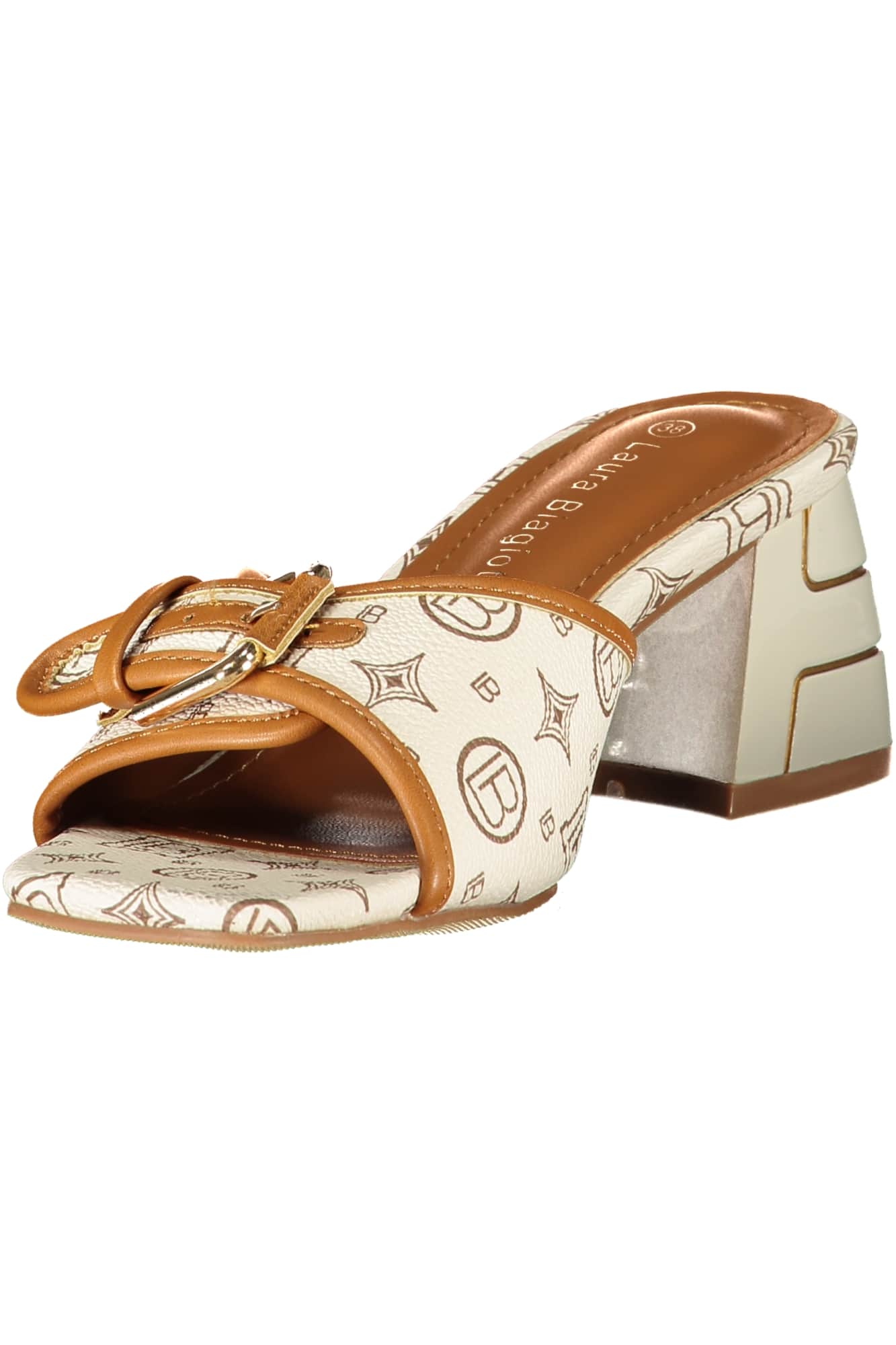 LAURA BIAGIOTTI DAMEN BRAUN SANDALEN