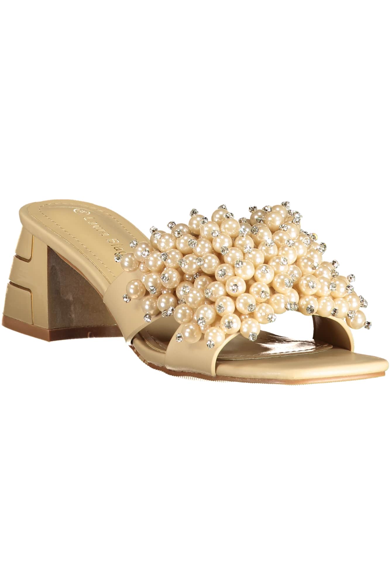 LAURA BIAGIOTTI DAMEN BEIGE SANDALEN