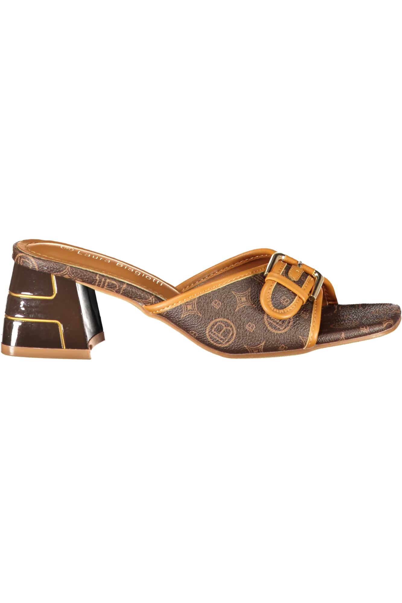 LAURA BIAGIOTTI DAMEN BRAUN SANDALEN
