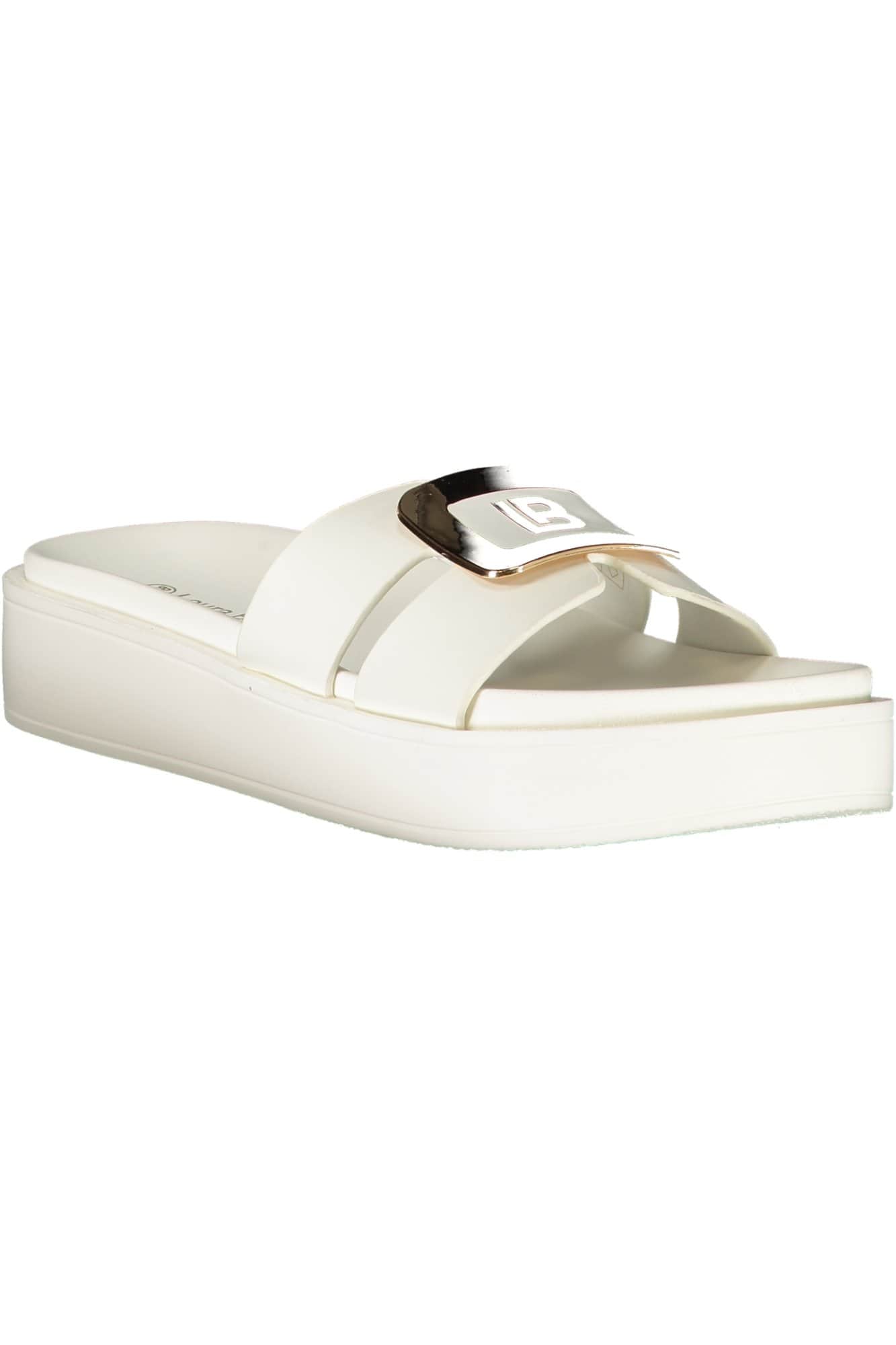 LAURA BIAGIOTTI DAMEN WEISS SANDALEN