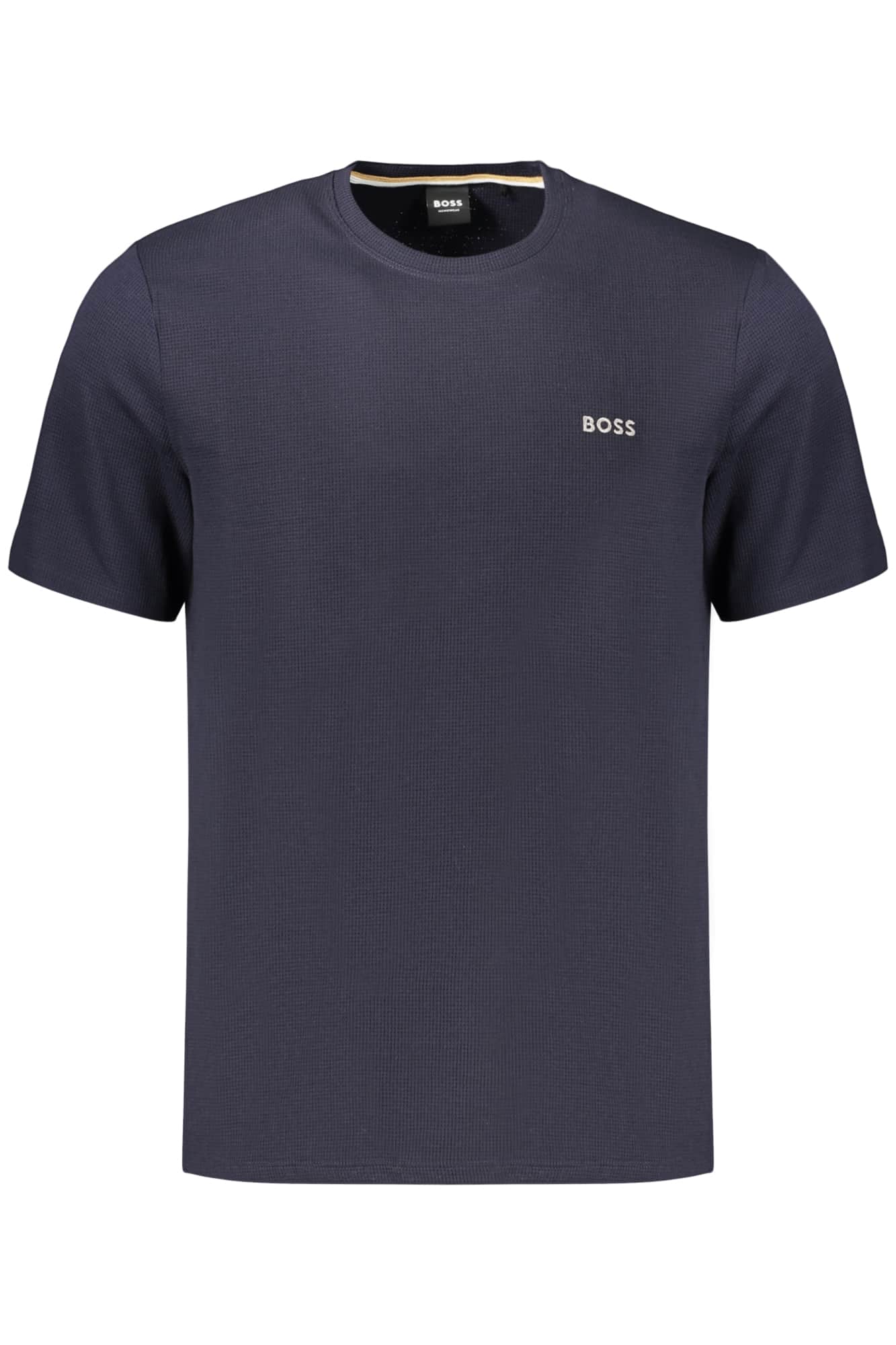 BOSS HERREN KURZARM T-SHIRT, BLAU