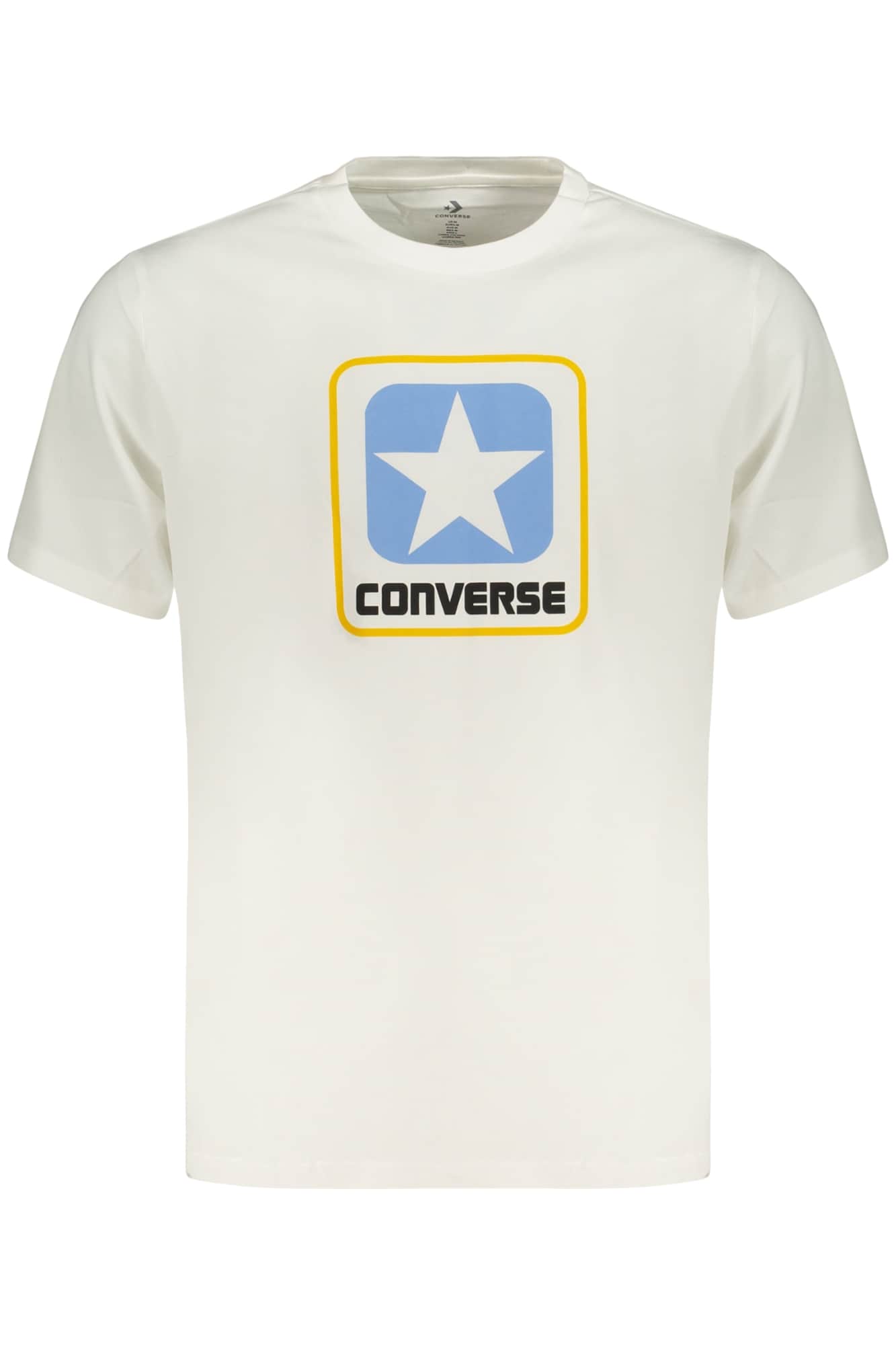 Converse Herren Kurzarm T-Shirt, Weiß