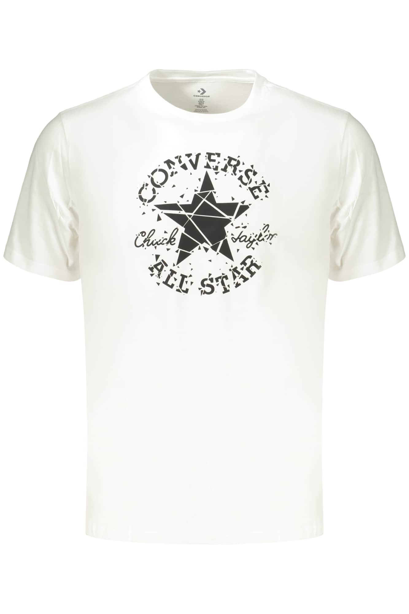 Converse Herren Kurzarm T-Shirt, Schwarz