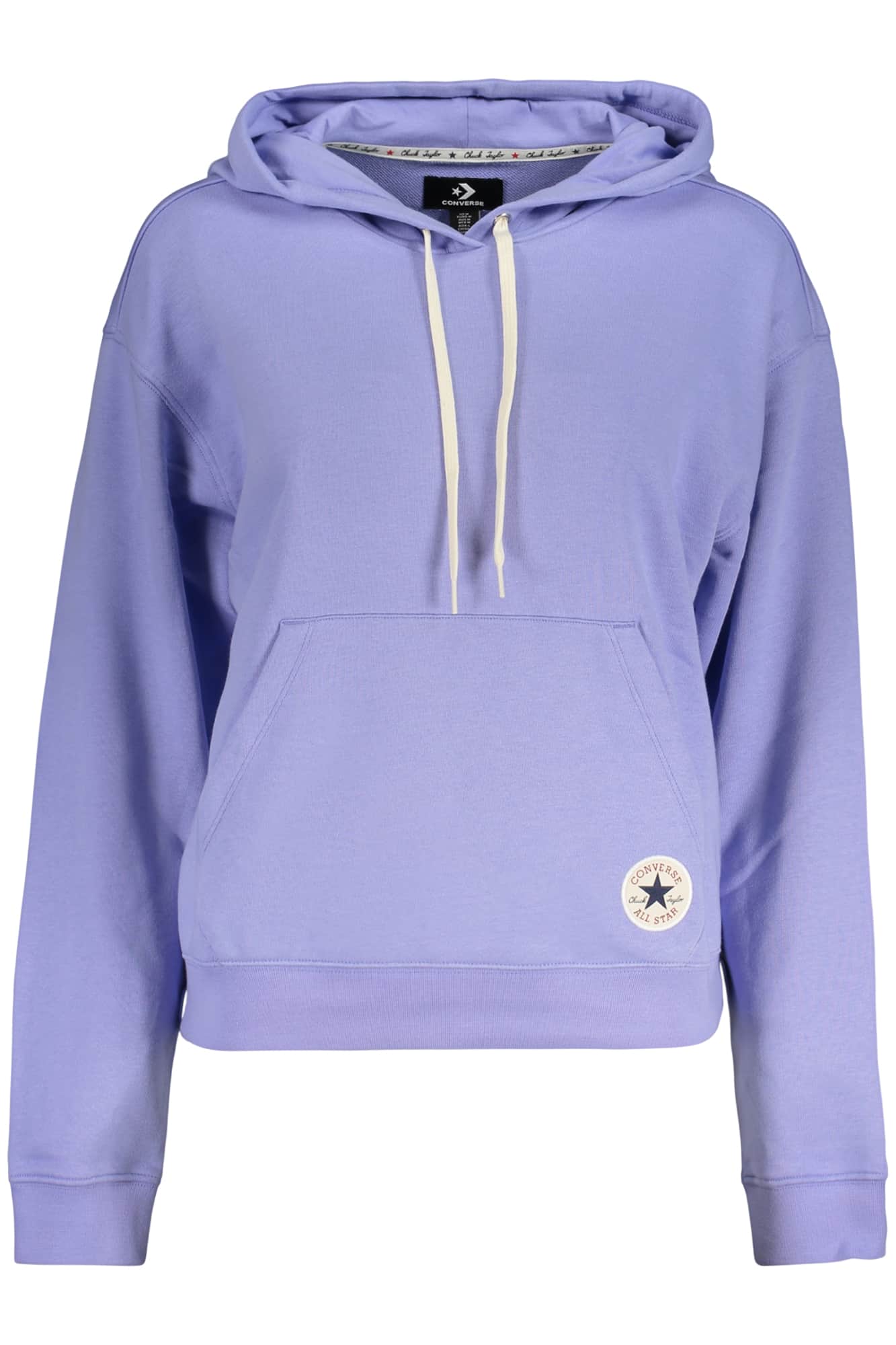 Converse Damen Mit Reißverschluss Hoodie, Lila