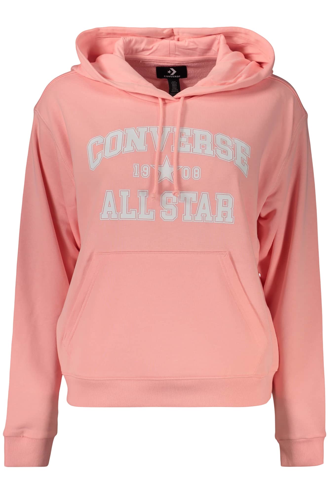 Converse Damen Mit Reißverschluss Hoodie, Rosa