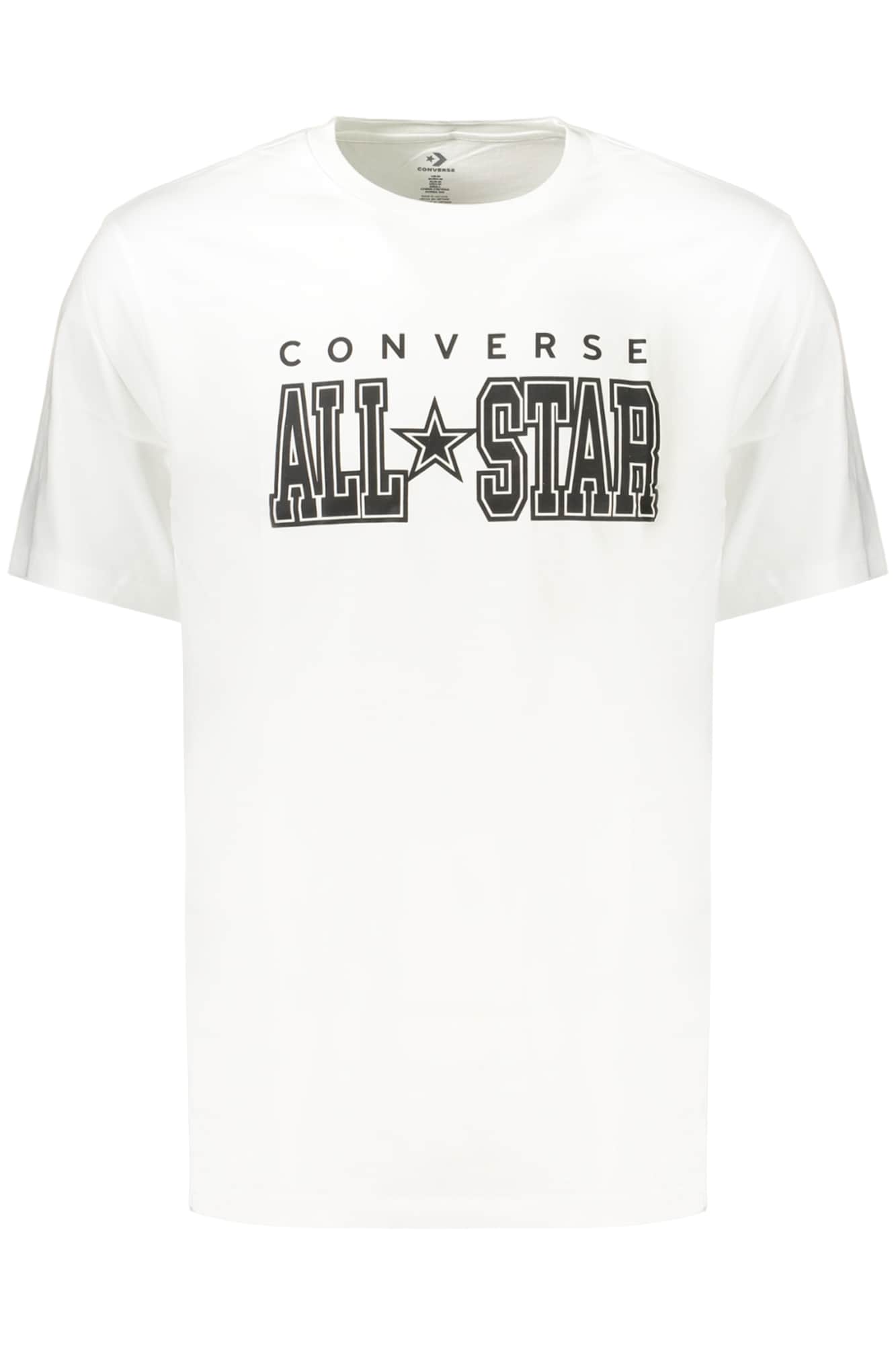 Converse Herren Kurzarm T-Shirt, Weiß